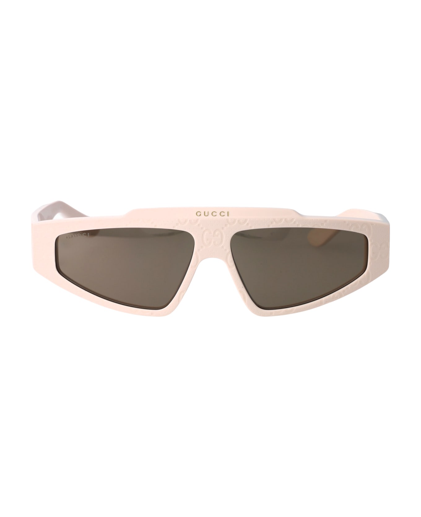 Gucci Eyewear Gg1591s Sunglasses - 005 IVORY IVORY GREY