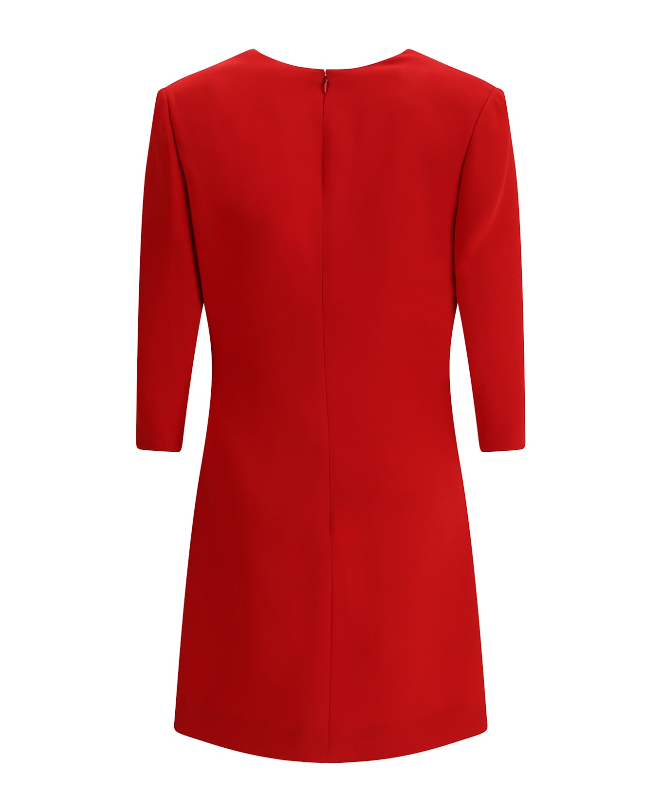 Valentino Short Silk Dress With Bow