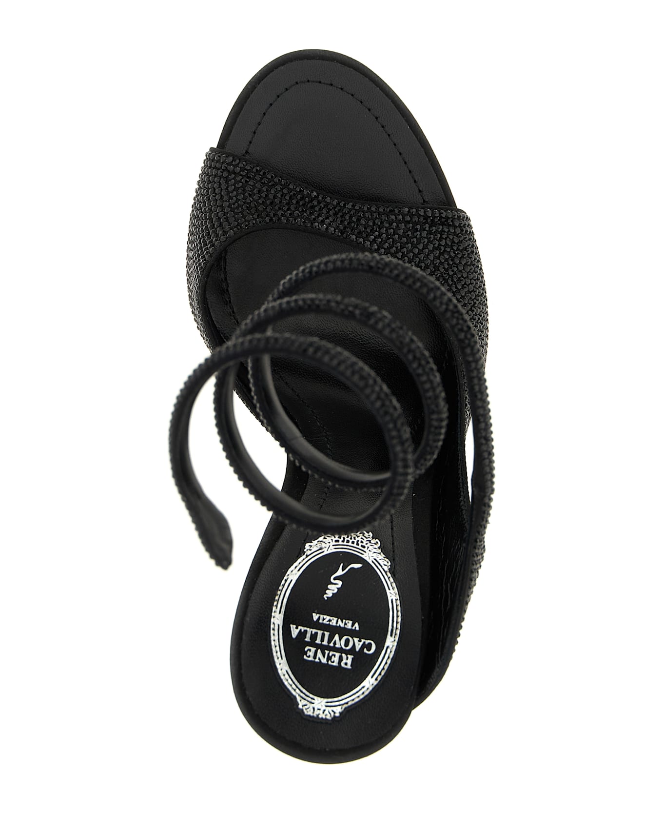 René Caovilla 
audrey
 Sandals - Black  