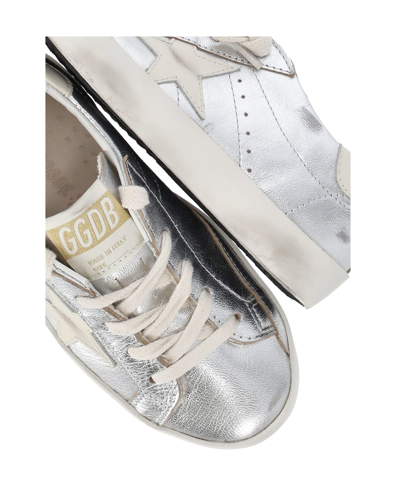 Golden Goose Super Star Classic Sneakers - Silver