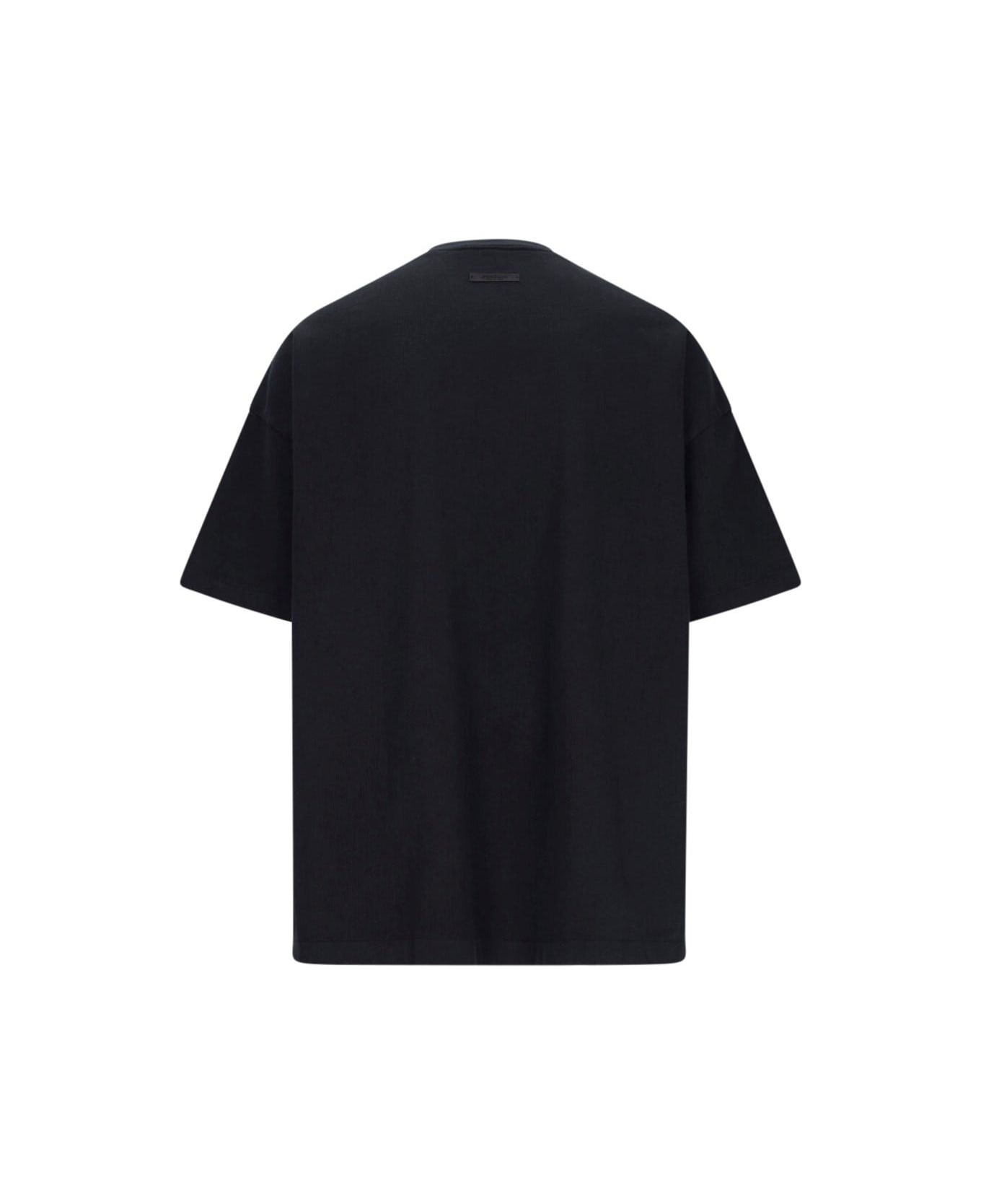 Fear of God 
university
 T-shirt - BLACK/WHITE