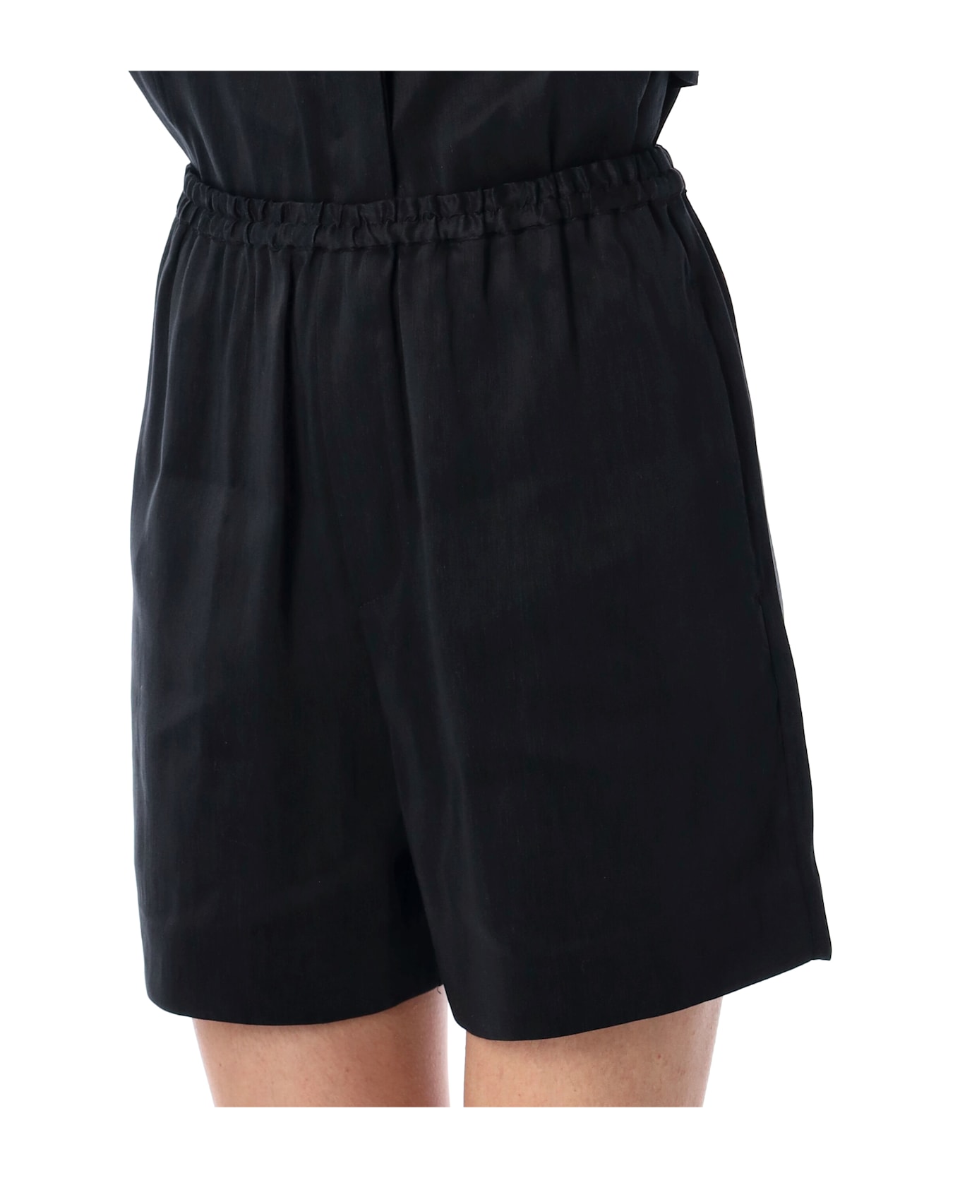 Loulou Studio Adonia Shorts - BLACK