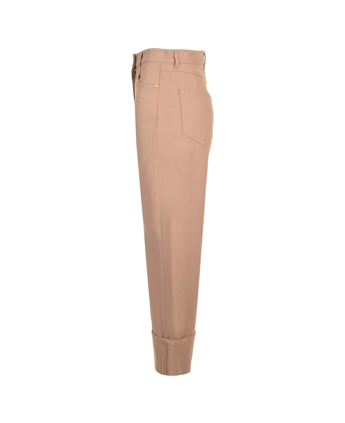 
S Max Mara Logo Patch Straight Leg Trousers