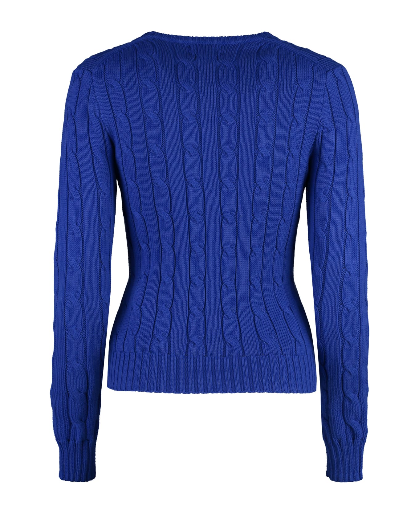 Polo Ralph Lauren Cable Knit Sweater - Blue フリース