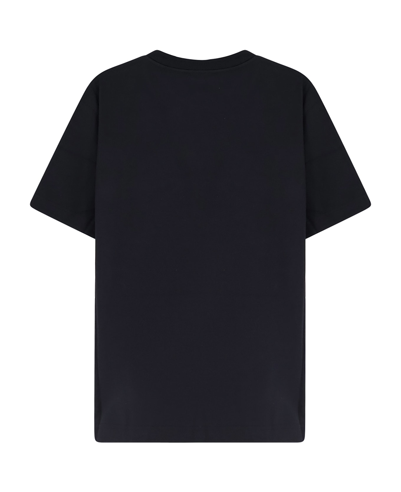 Burberry Ekd Ombré Cotton T-shirt - Black