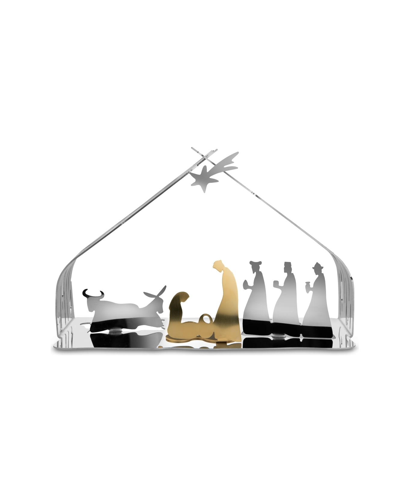 Alessi Bark Crib Presepe - Acciaio