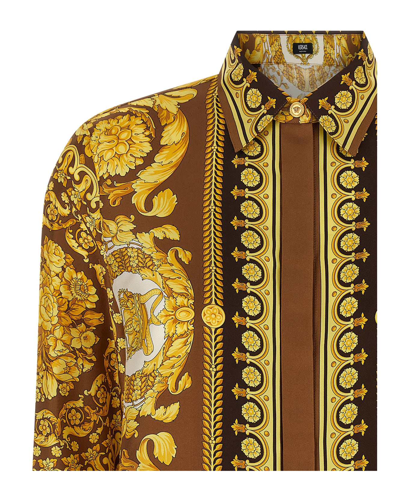 Versace 
barocco
 Shirt - Gold