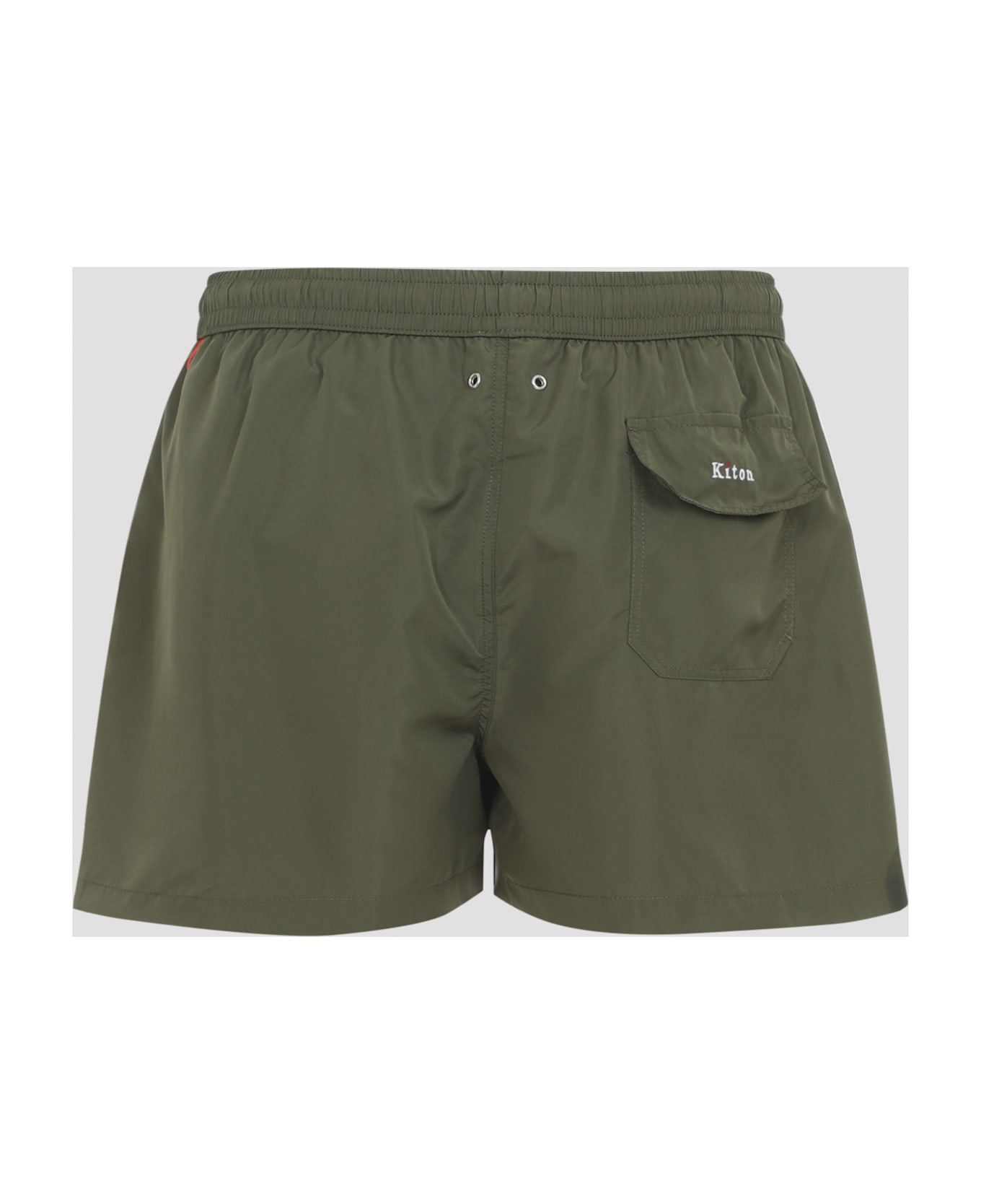 Kiton Polyester Swim Shorts - Multicolor