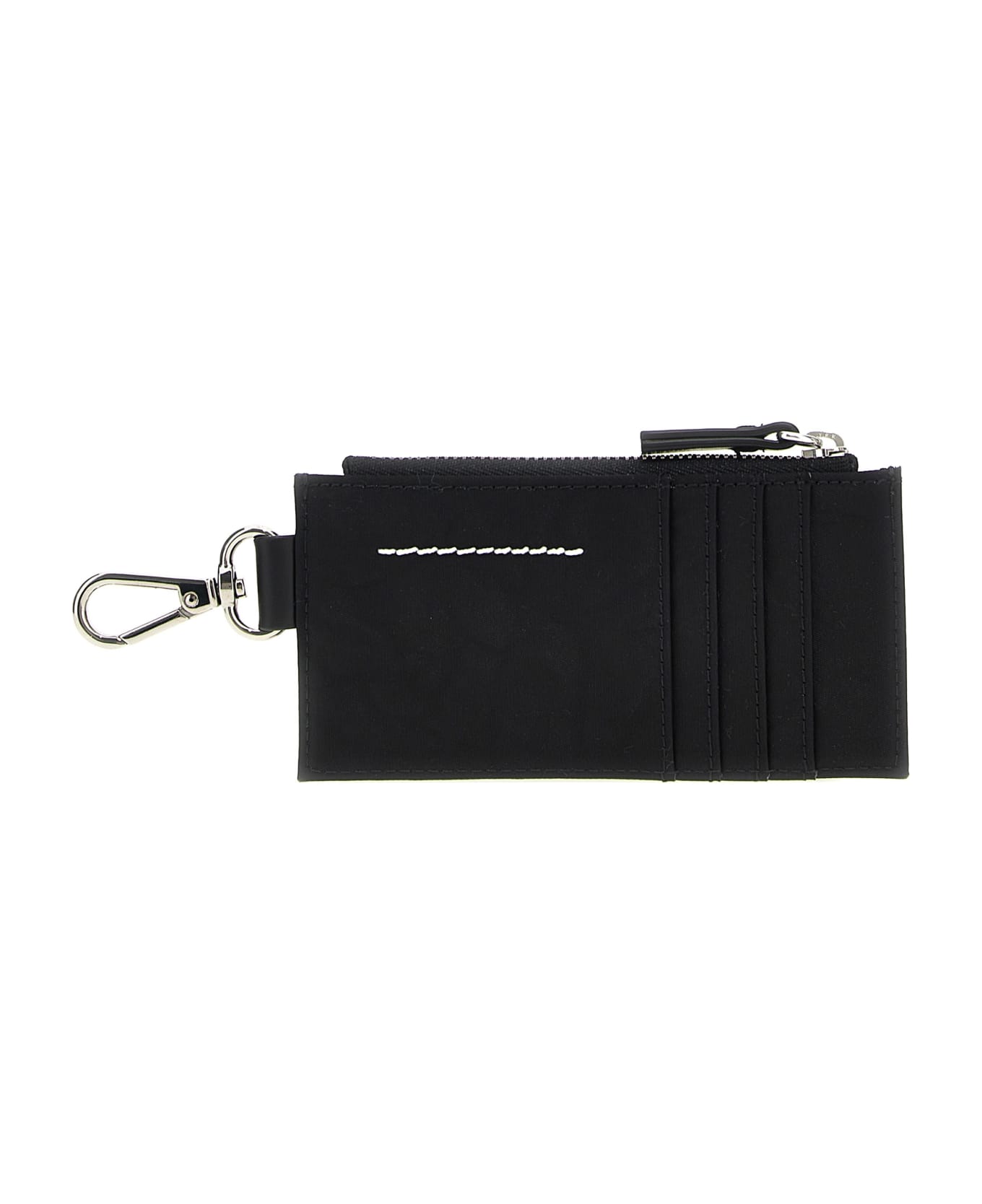 MM6 Maison Margiela 'signature' Card Holder - Black  