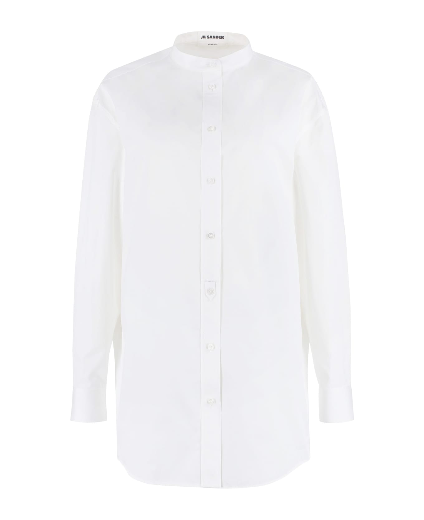 Jil Sander Cotton Poplin Shirt - White