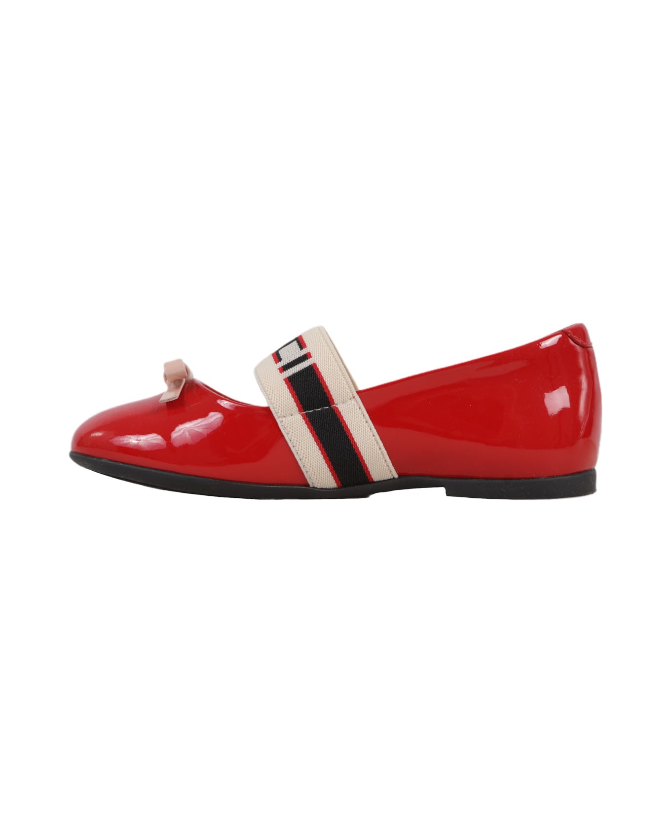 Gucci Patent Leather Ballet Flat - Red シューズ