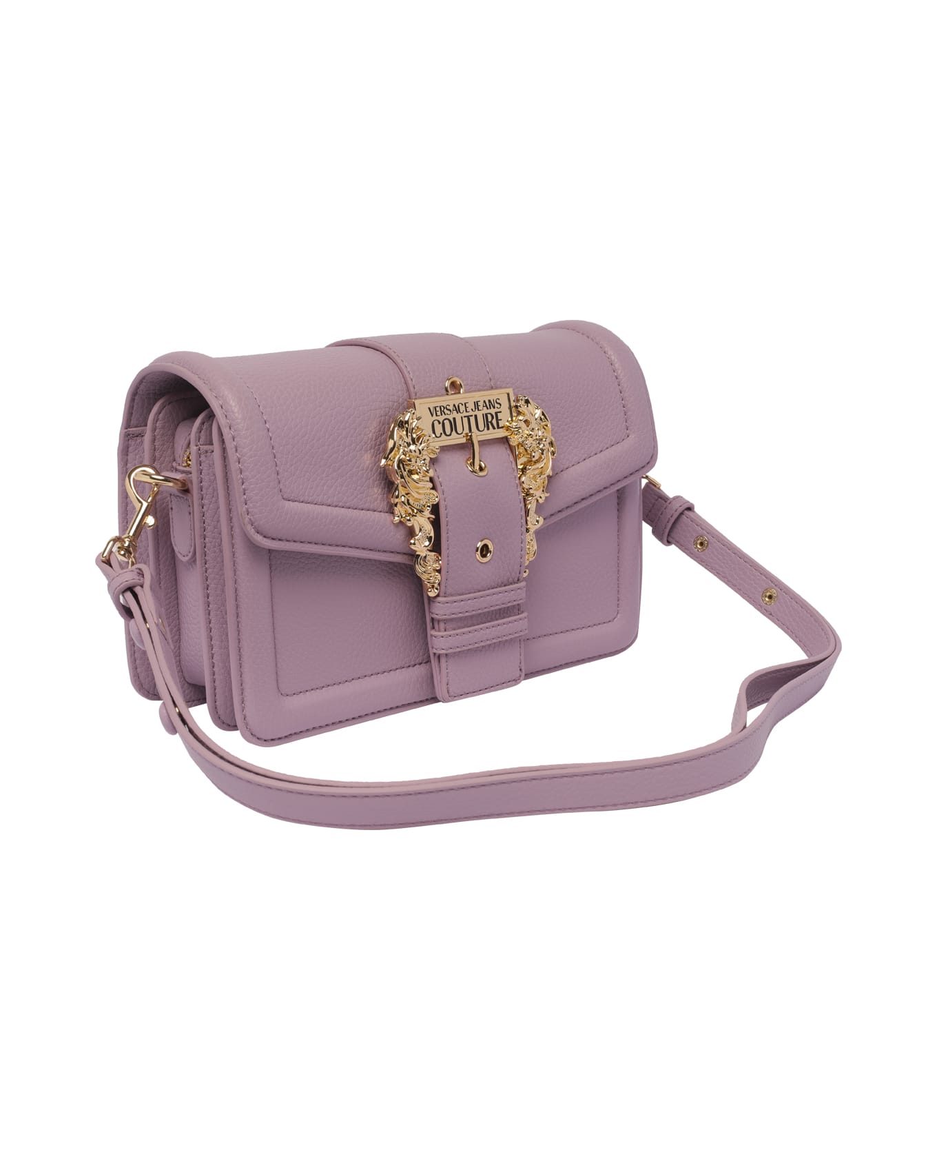 Versace Jeans Couture Logo Couture Crossbody Bag - Lilla