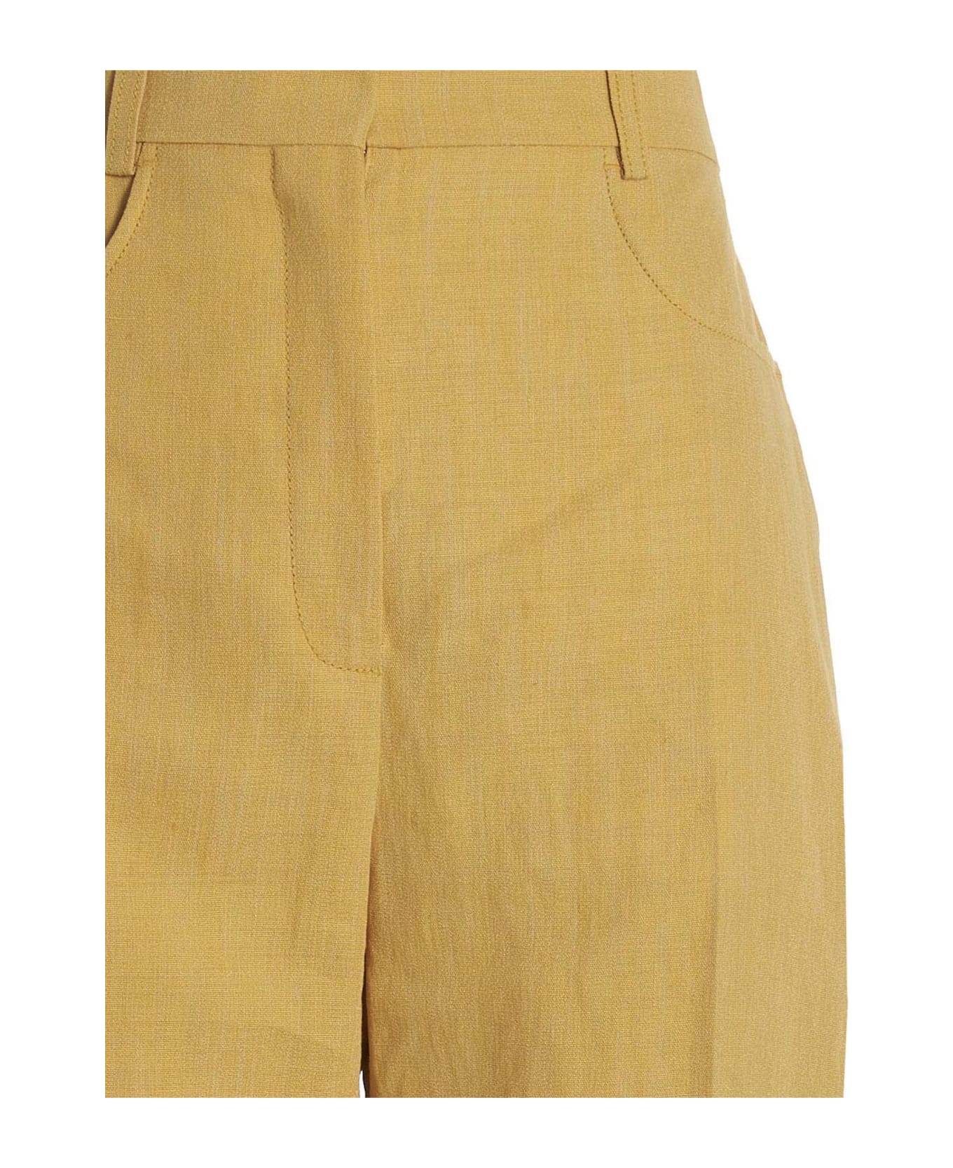 Jacquemus Sauge' Pants - Yellow ボトムス