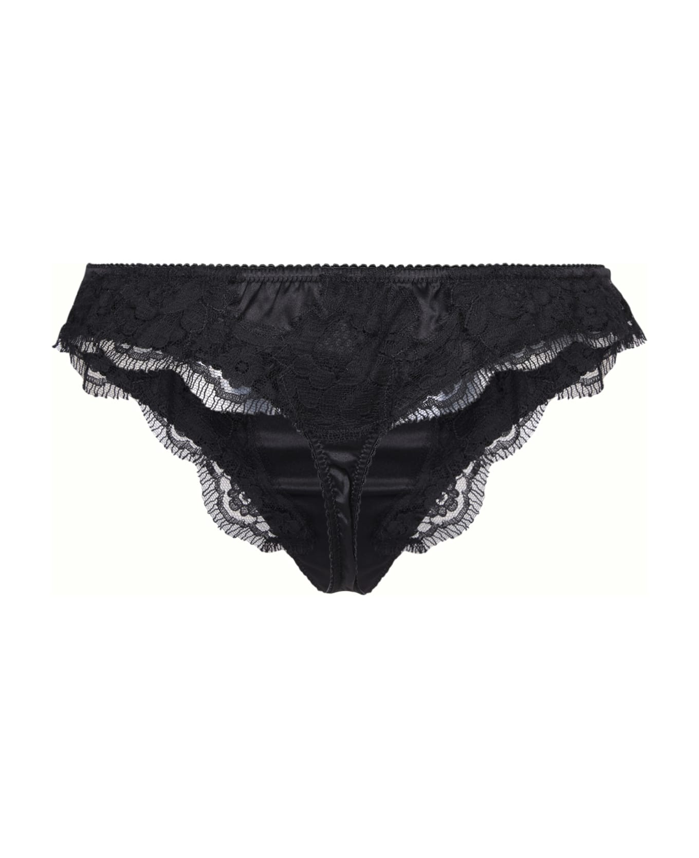 Dolce 
Gabbana Elegant Black Briefs - Black