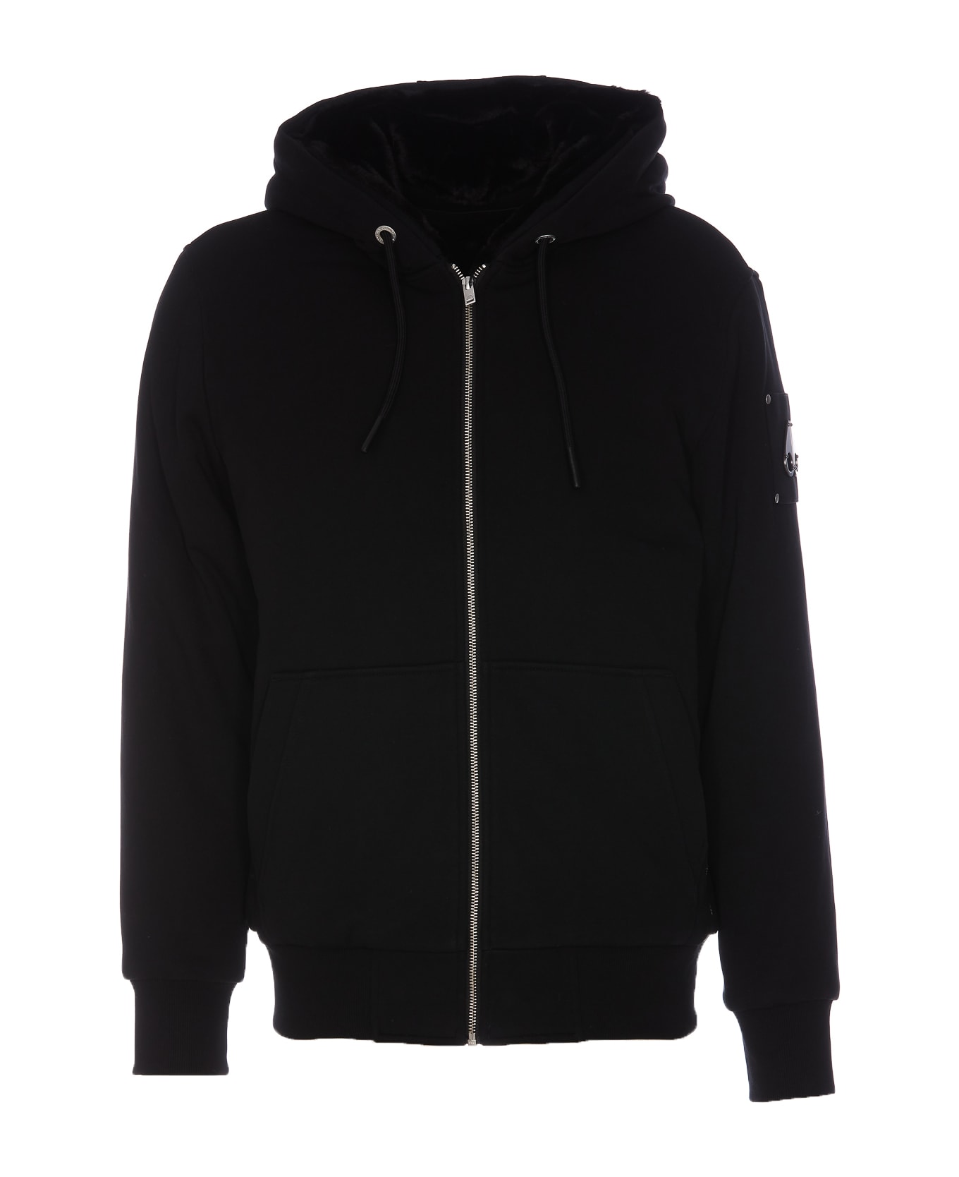 Moose Knuckles Classic Bunny Sweatshirt - BLACK