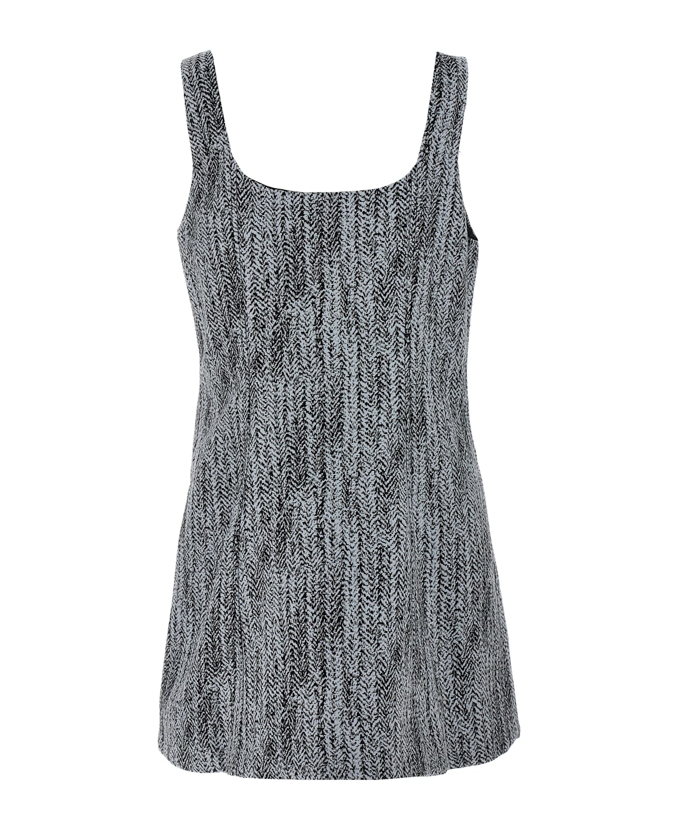 Ganni Tweed Dress - Multicolor