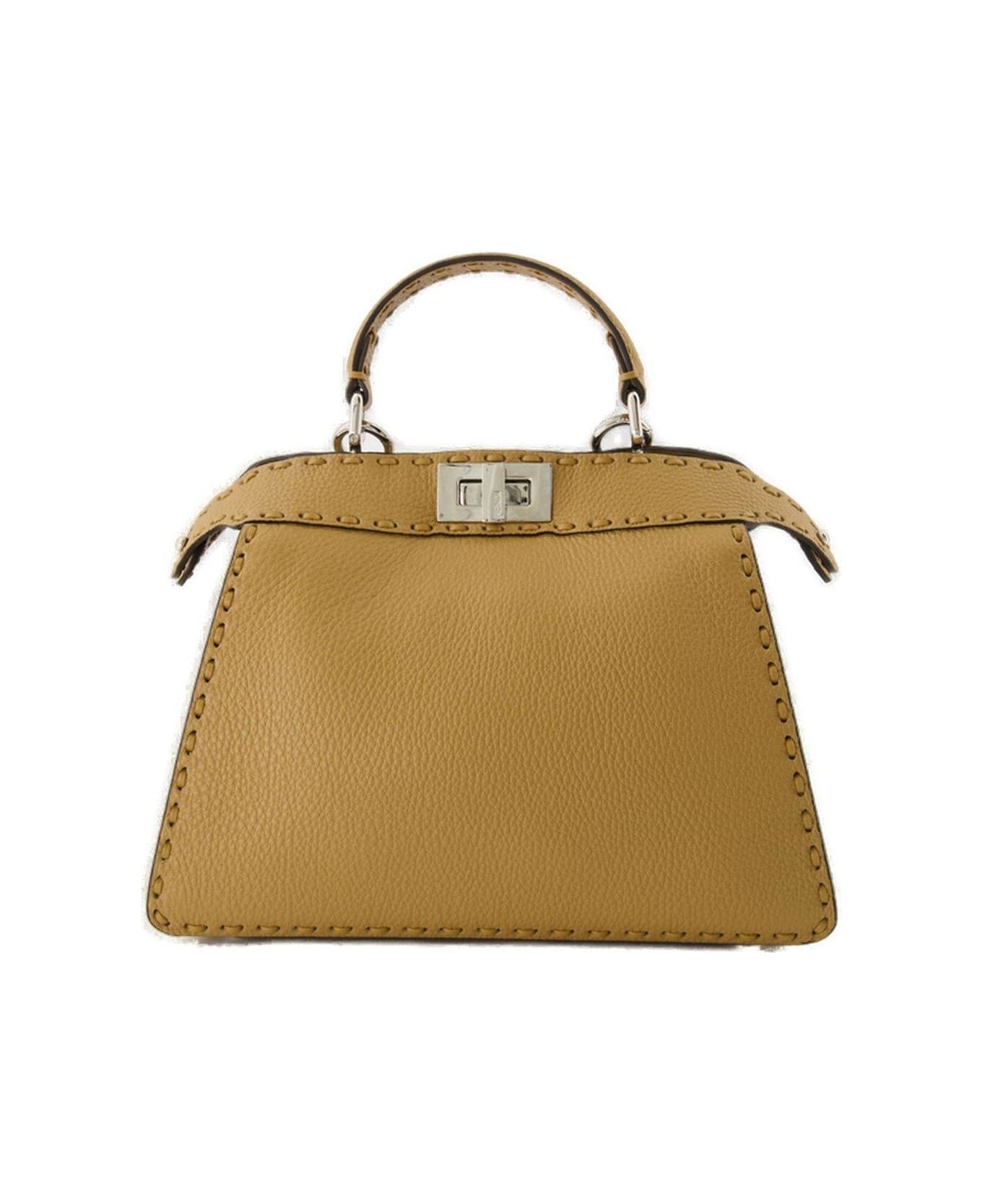 Fendi Peekaboo Iseeu Small Tote Bag - Marrone
