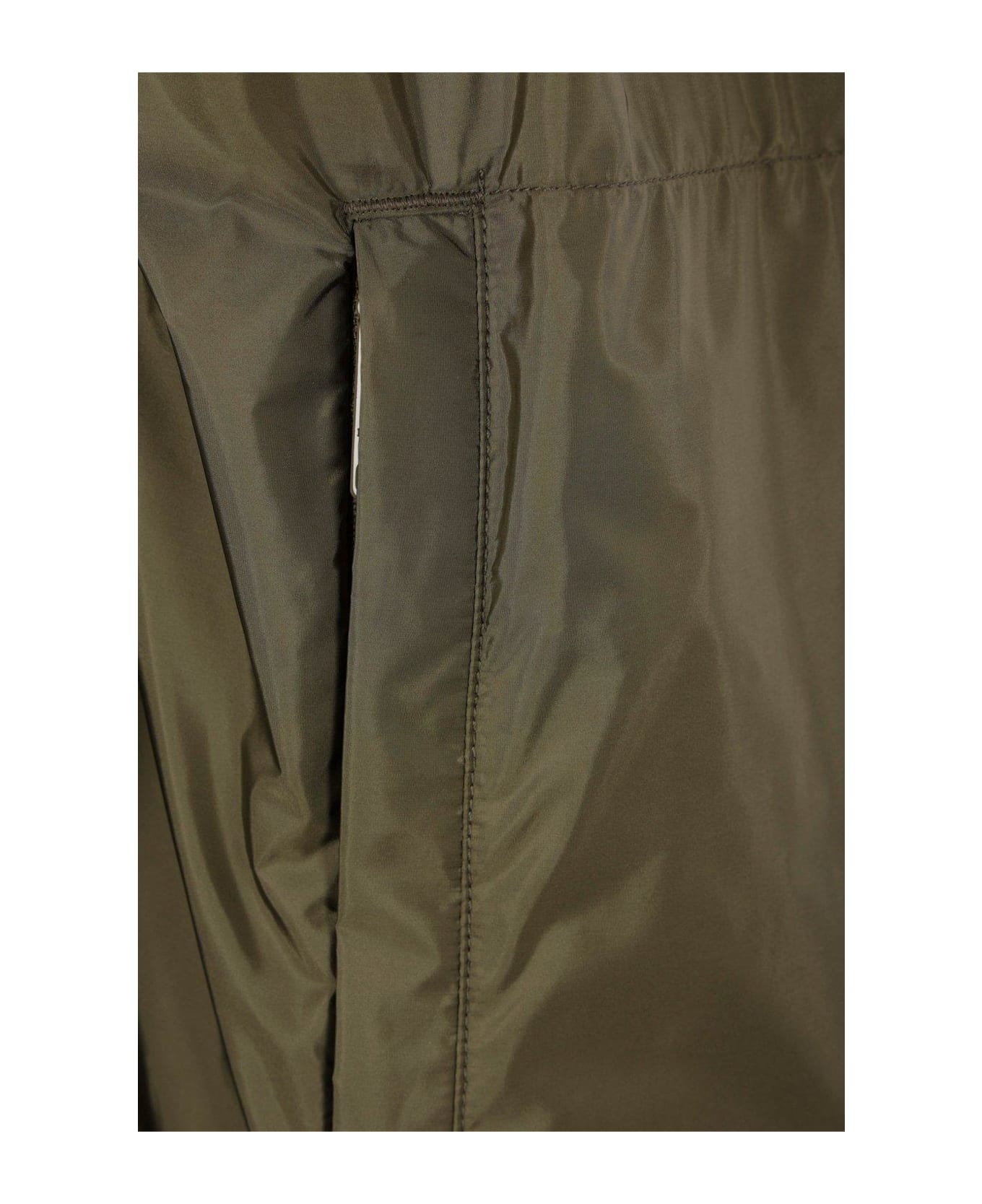 Prada Zip-up Hooded Jacket - MILITARE