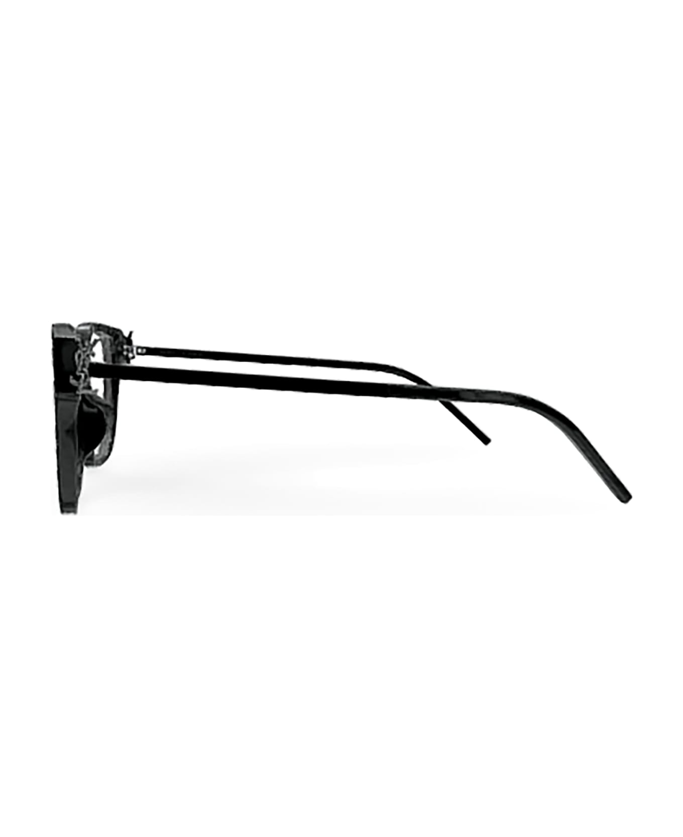 Saint Laurent Eyewear SL M48O_A/F Eyewear - Black Black Transpare