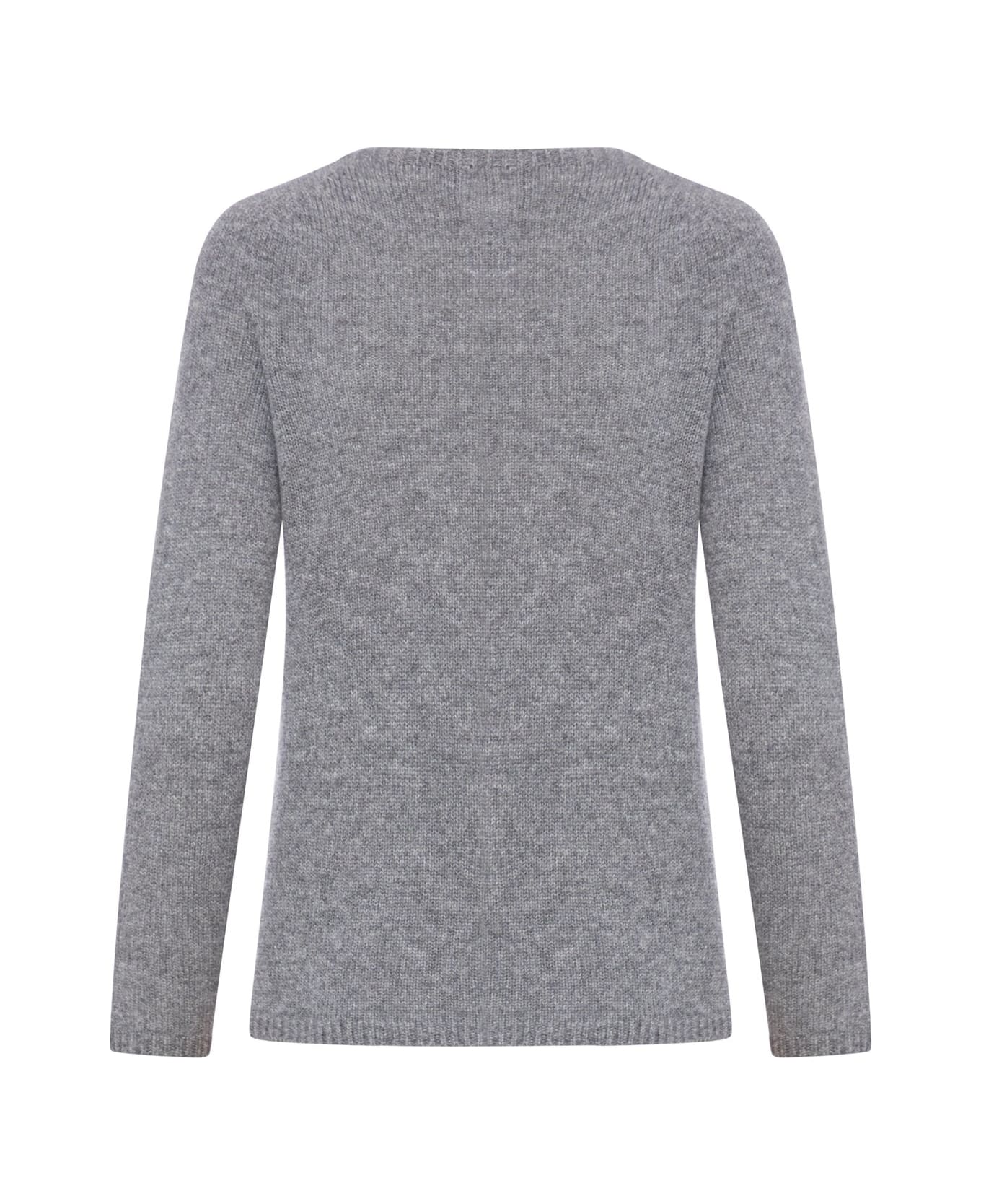 'S Max Mara Crewneck Long-sleeved Jumper - Grey