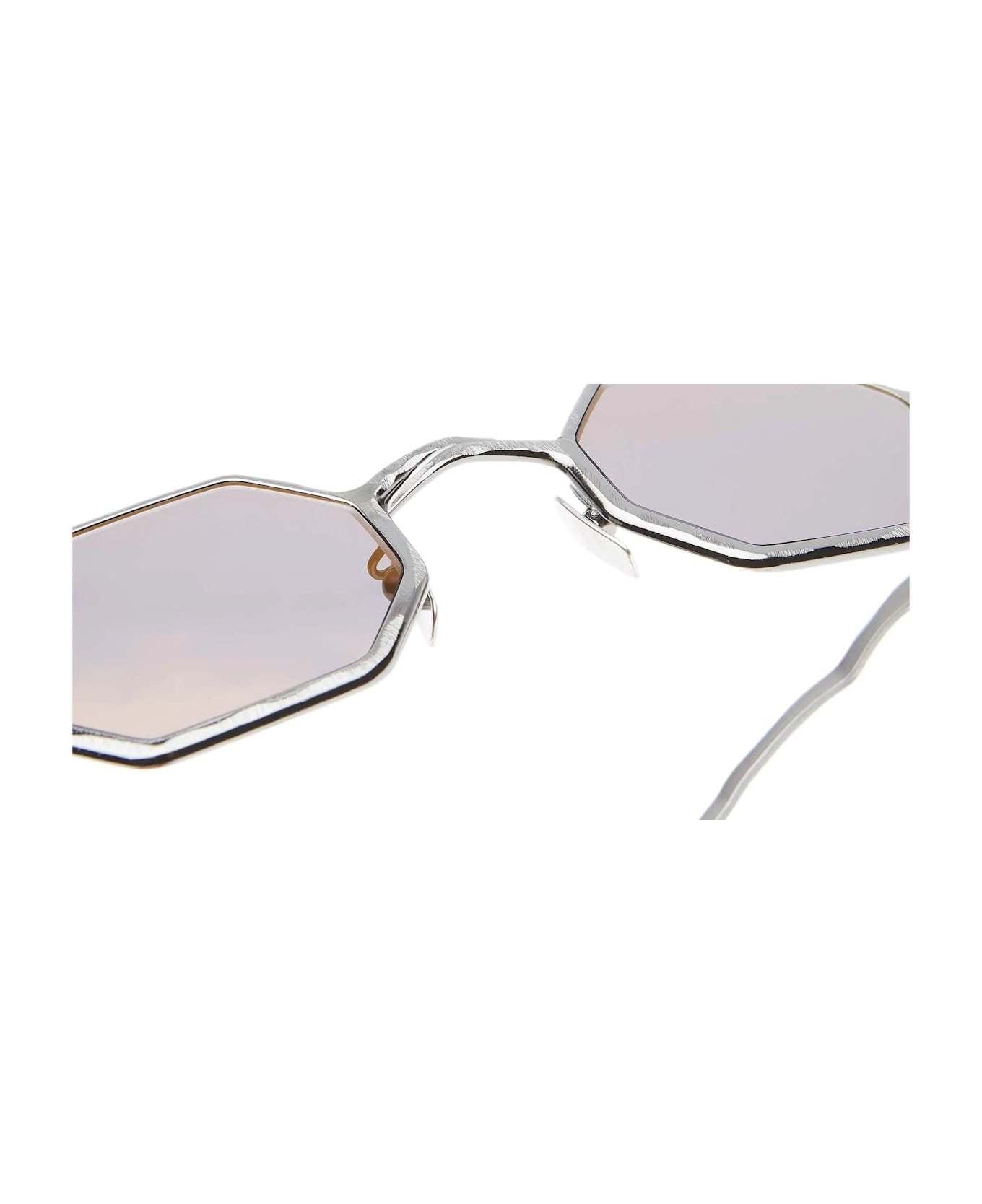 Kuboraum Mask Z19 Gmg - Gunmetal / Green Lens Sunglasses - grey