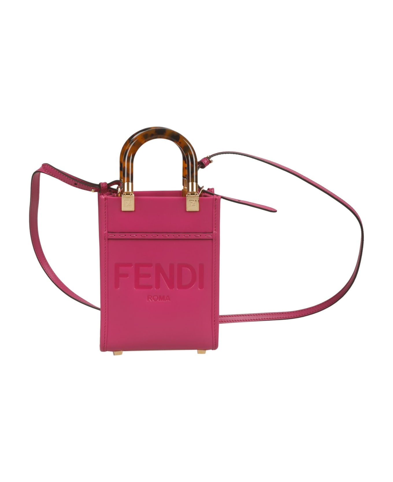 Fendi Mini Sunshine Shoulder Bag - CICLAMINOPILAROS