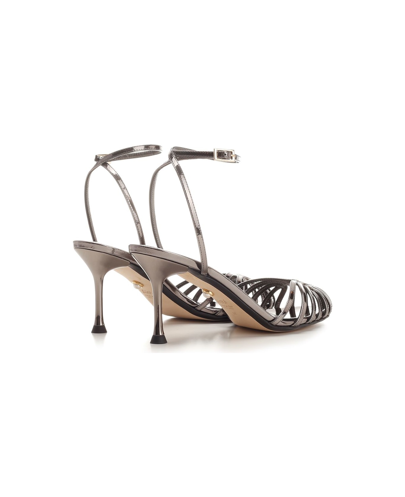 Alevì "ally" Sandals - Silver