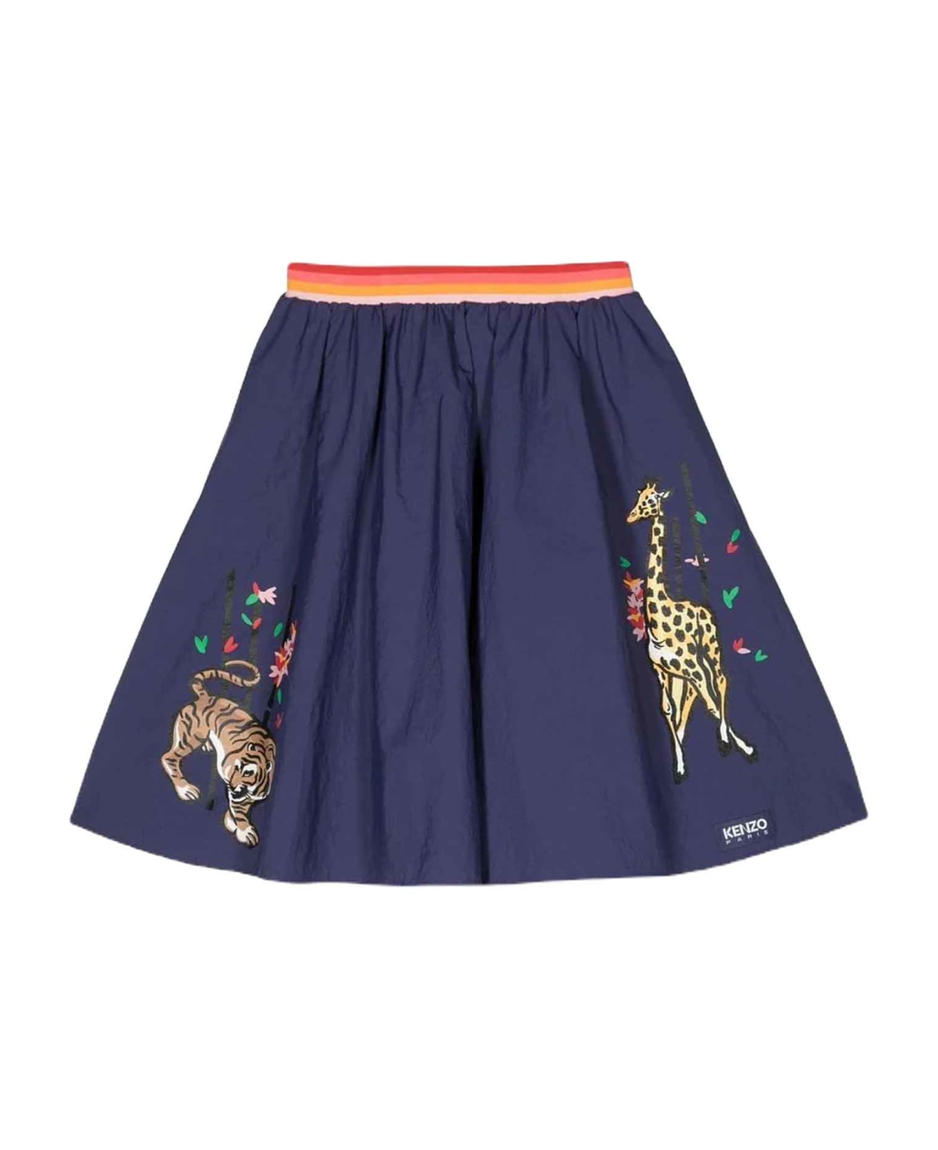 Kenzo Kids Blue Skirt Girl - Blu