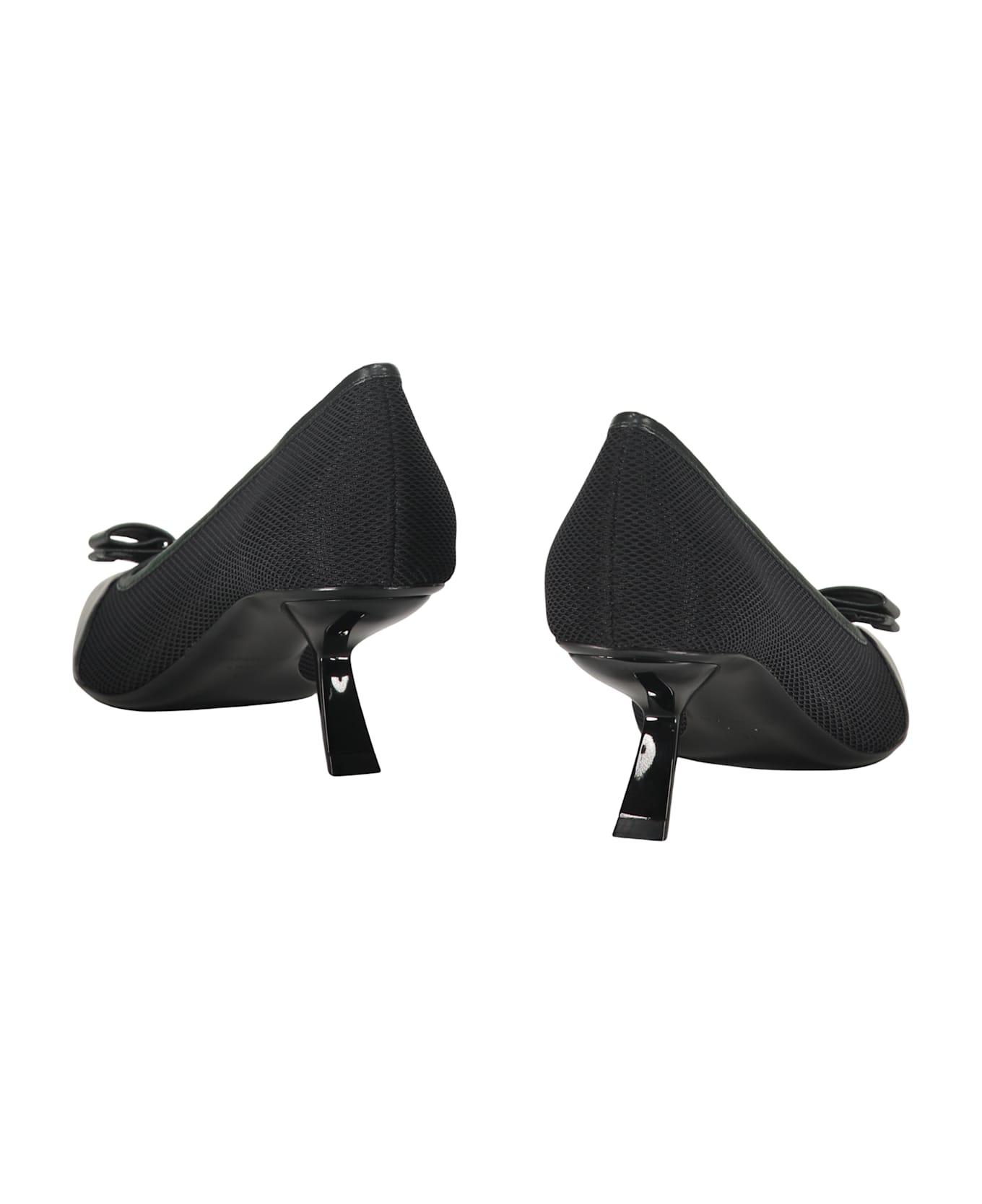 Ferragamo Fabric Pumps - black