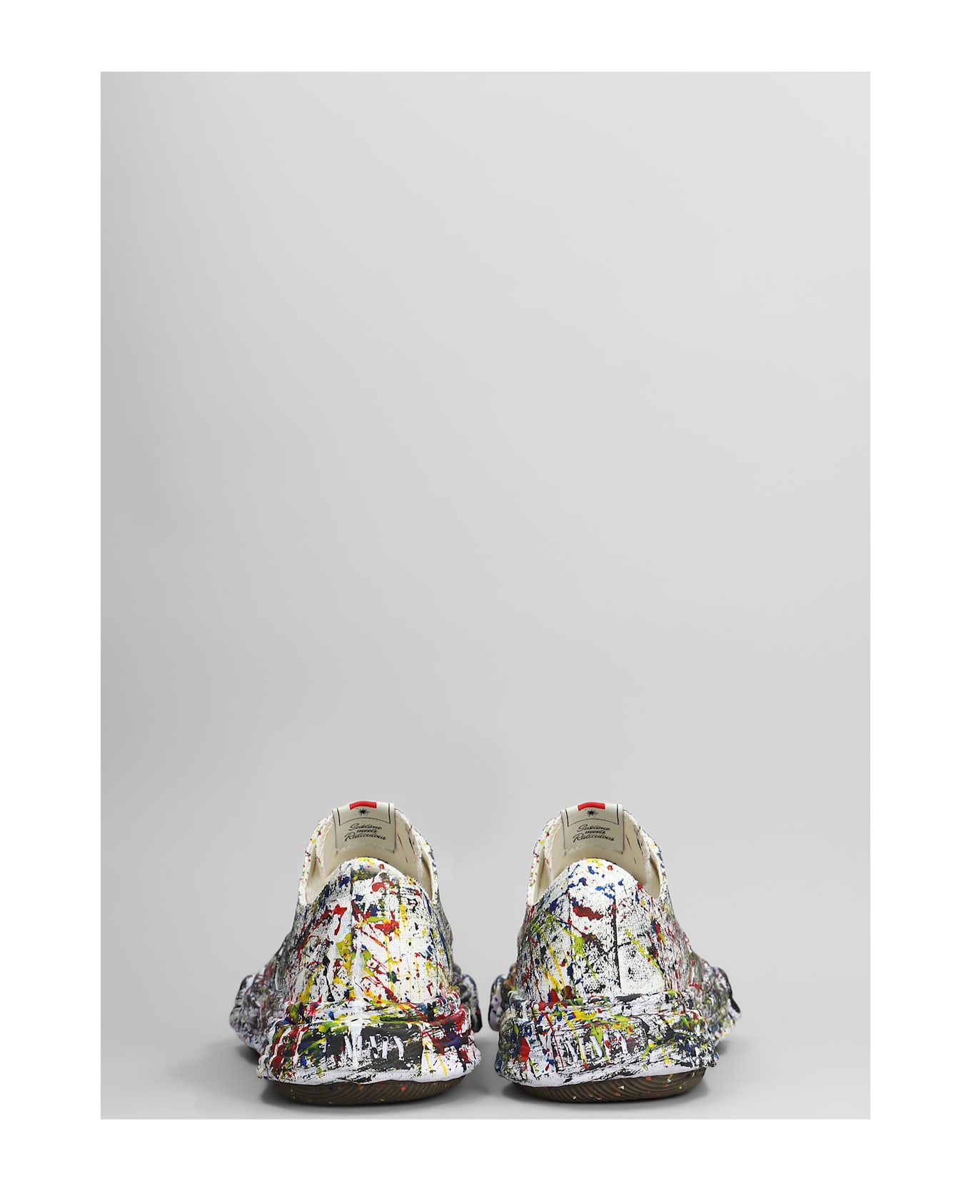 Mihara Yasuhiro Peterson 23 Sneakers In White Cotton - white