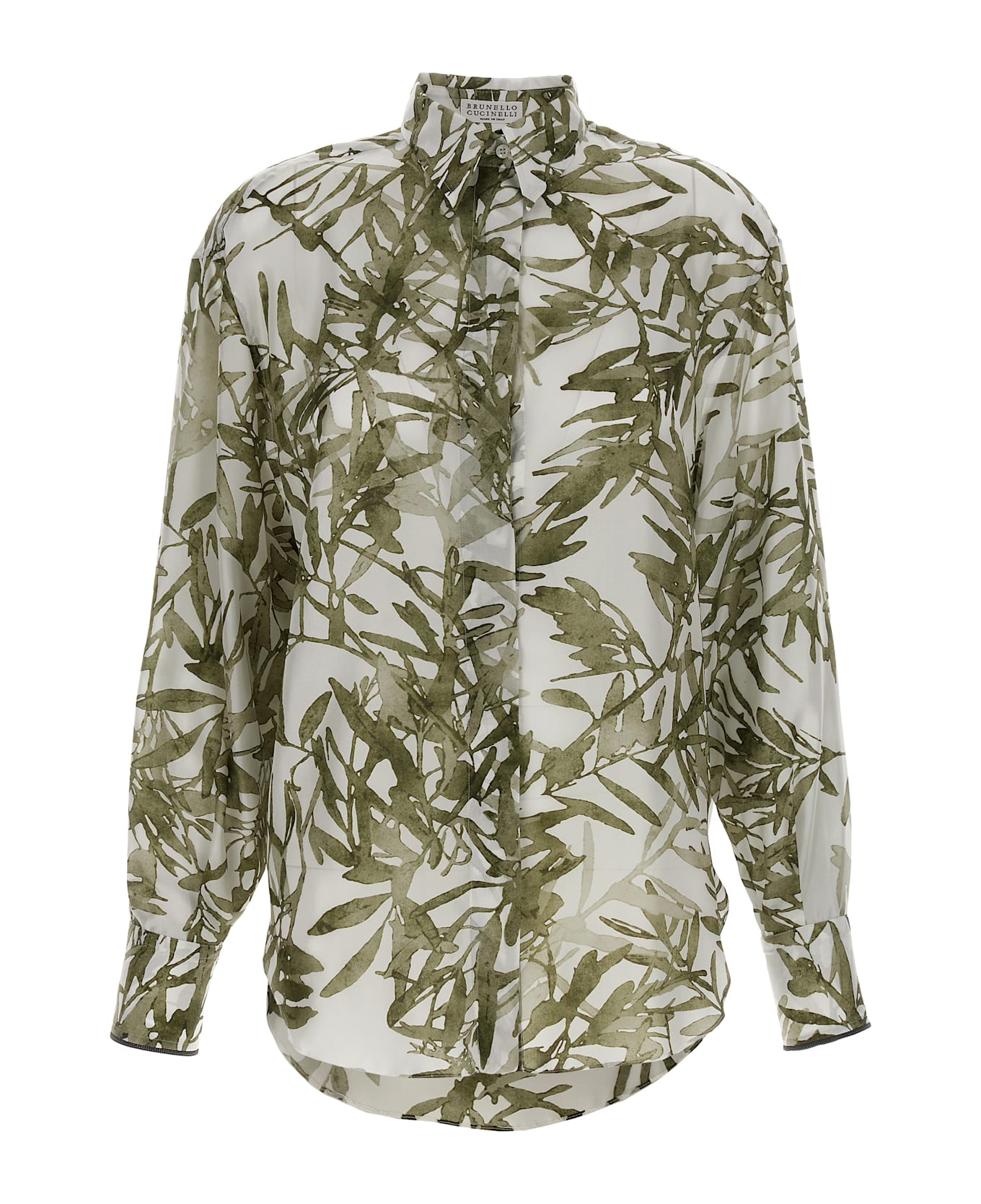 Brunello Cucinelli Silk Shirt - Multicolor