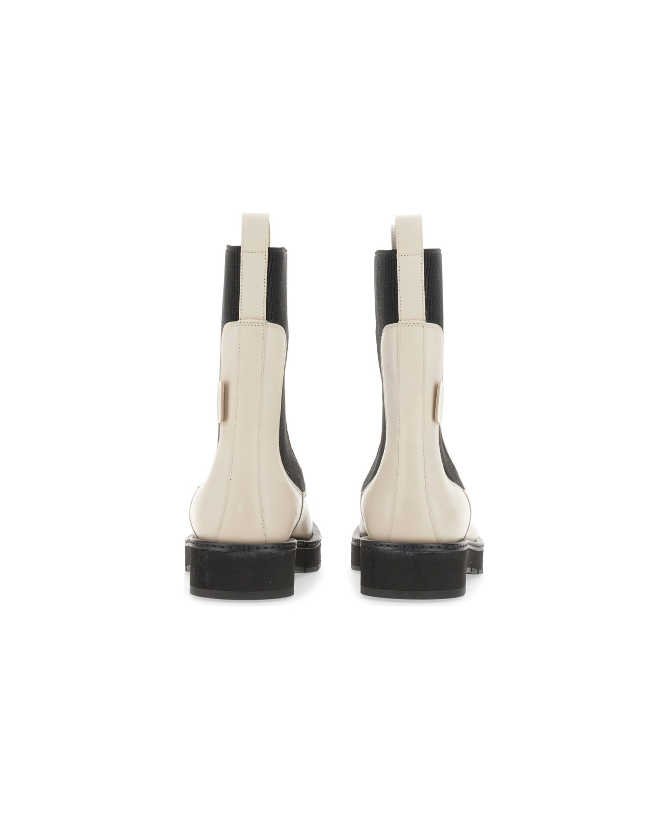Ferragamo Chelsea Boot - WHITE