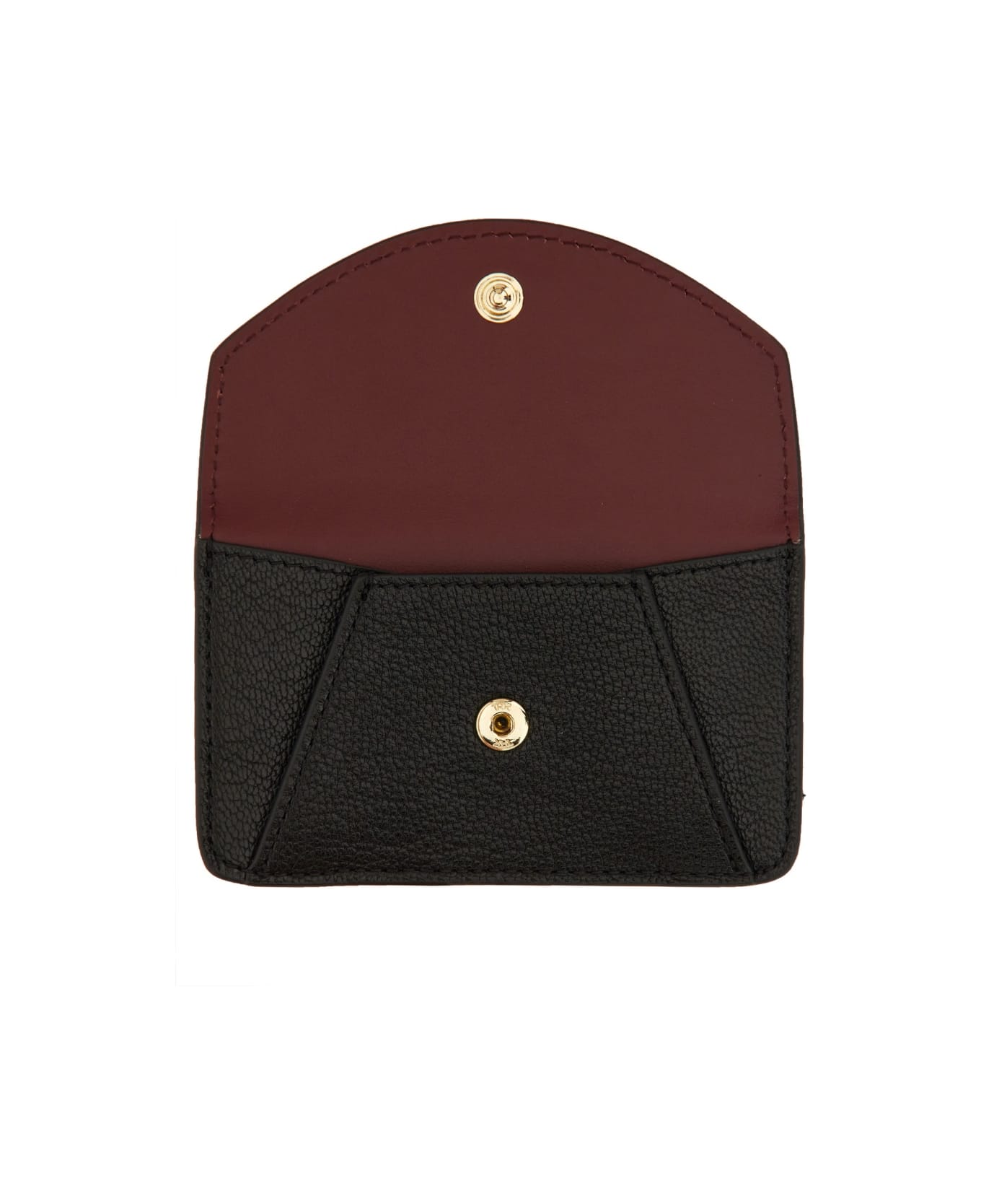 Anya Hindmarch Leather Wallet - BLACK