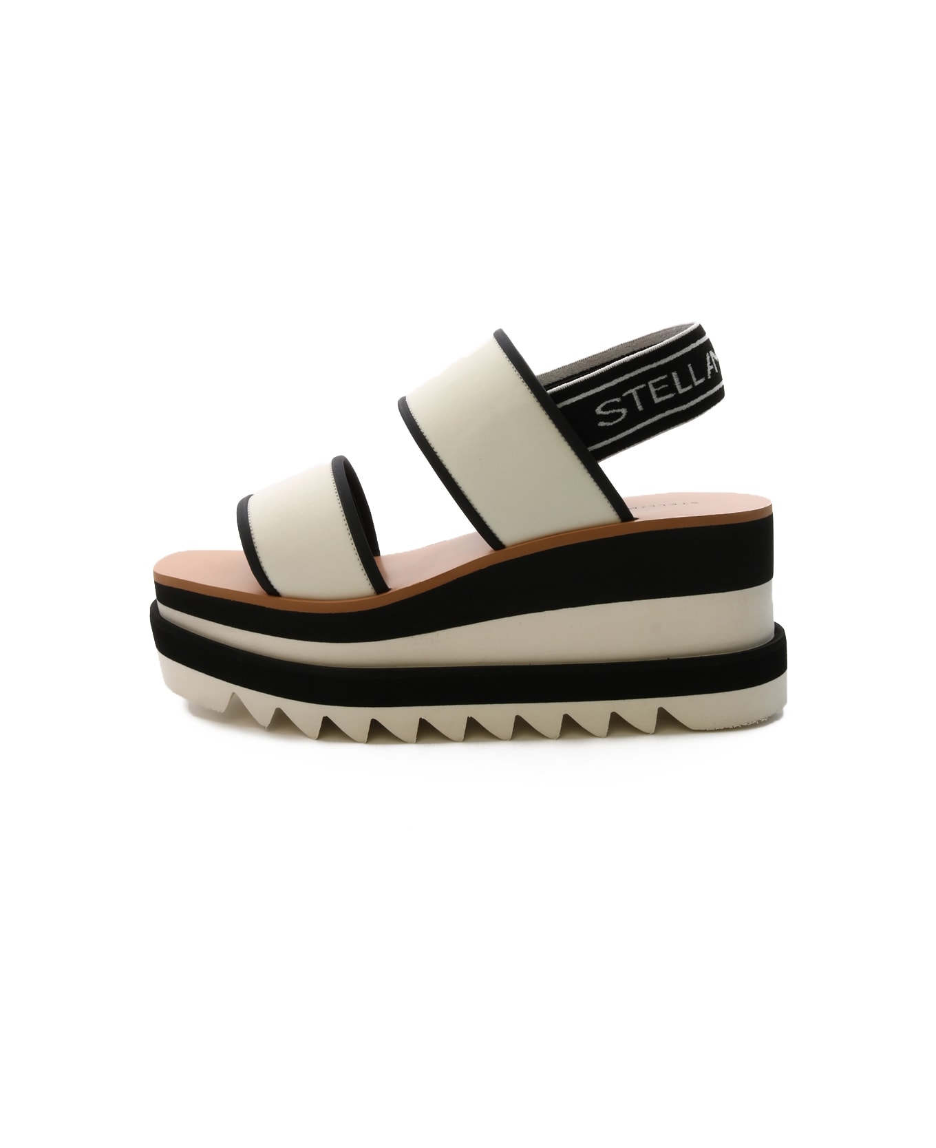 Stella McCartney Sporty Platform Sandals - Bianco
