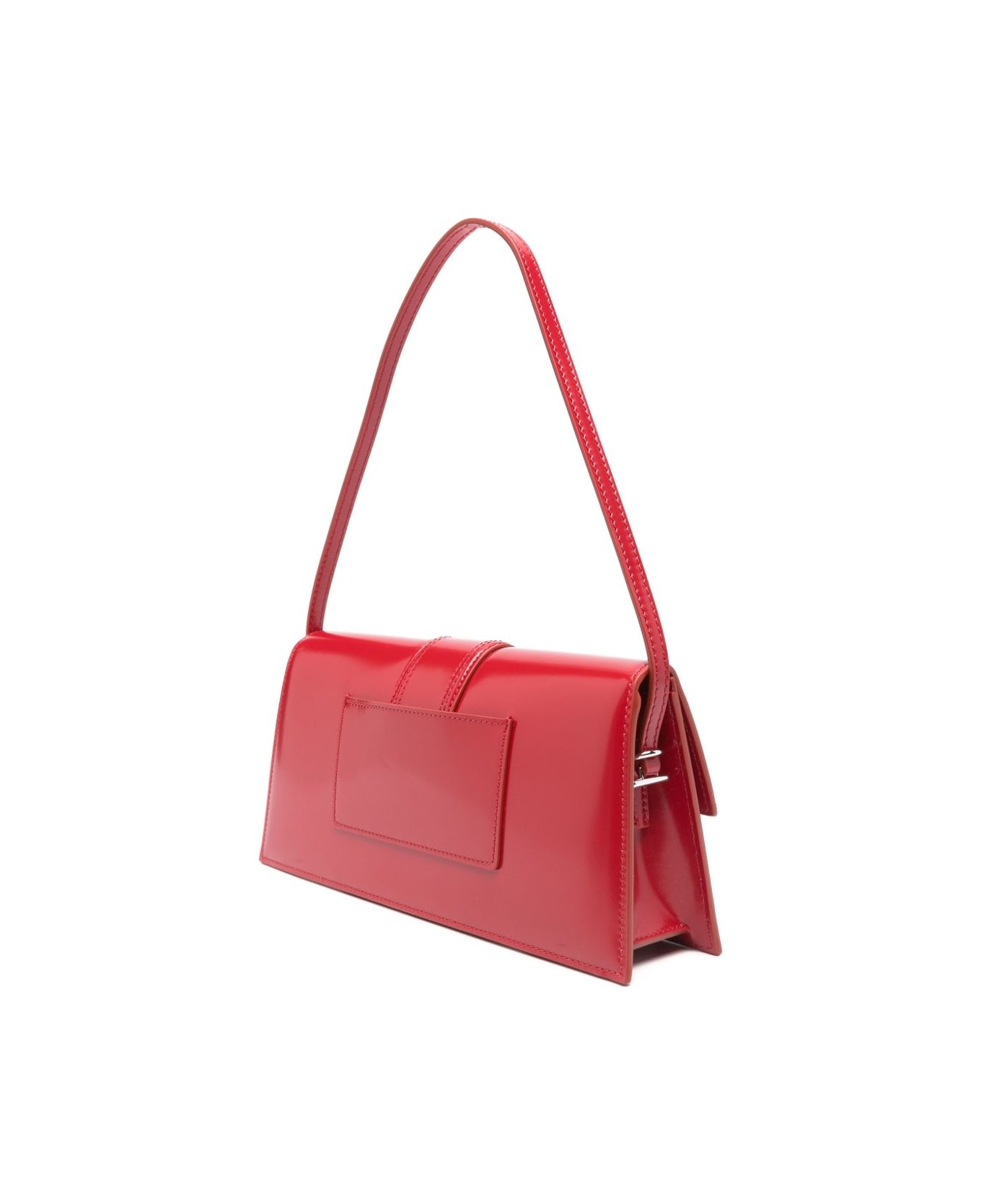 Jacquemus Le Bambino Long Leather Shoulder Bag - Red