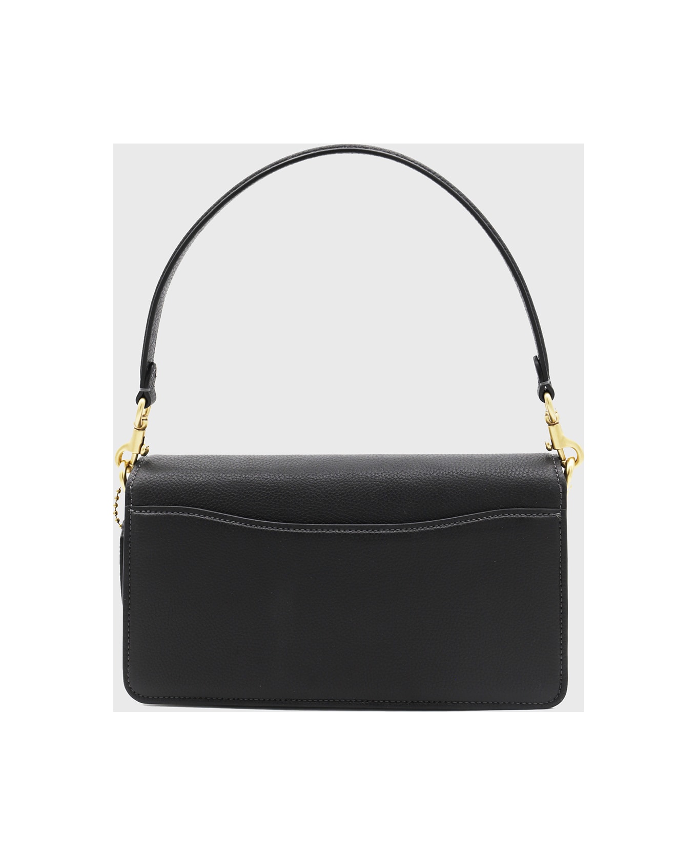 Coach Black Leather Tabby 26 Shoulder Bag - Black
