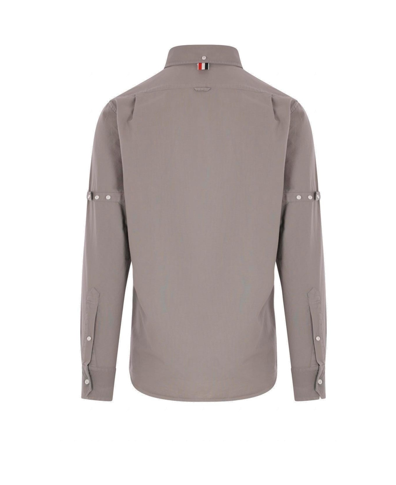 Thom Browne Oxford Armband Shirt - MED GREY