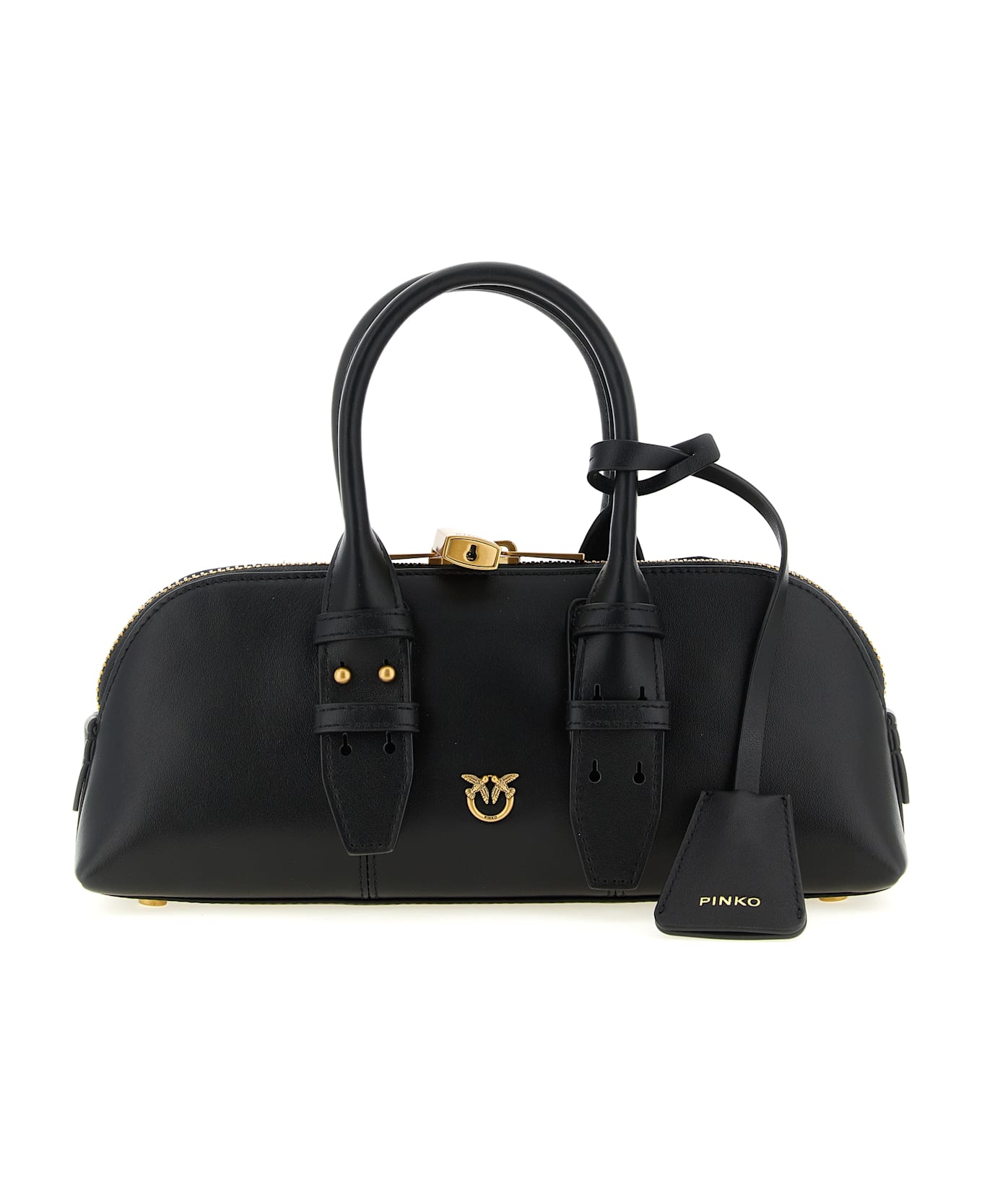 Pinko 'escape Baguette' Small Handbag - Black  