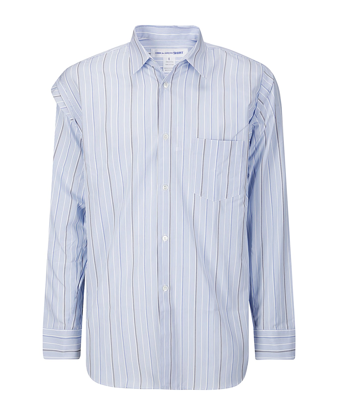 Comme des Garçons Shirt Mens Shirt Woven - STRIPE