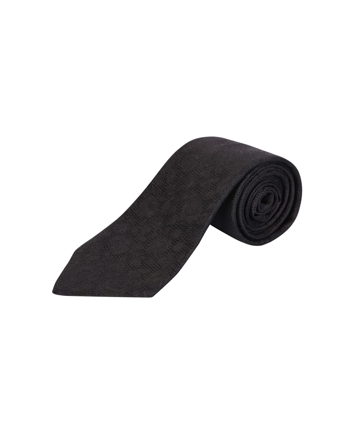 Paul Smith Black Silk Tie - Black