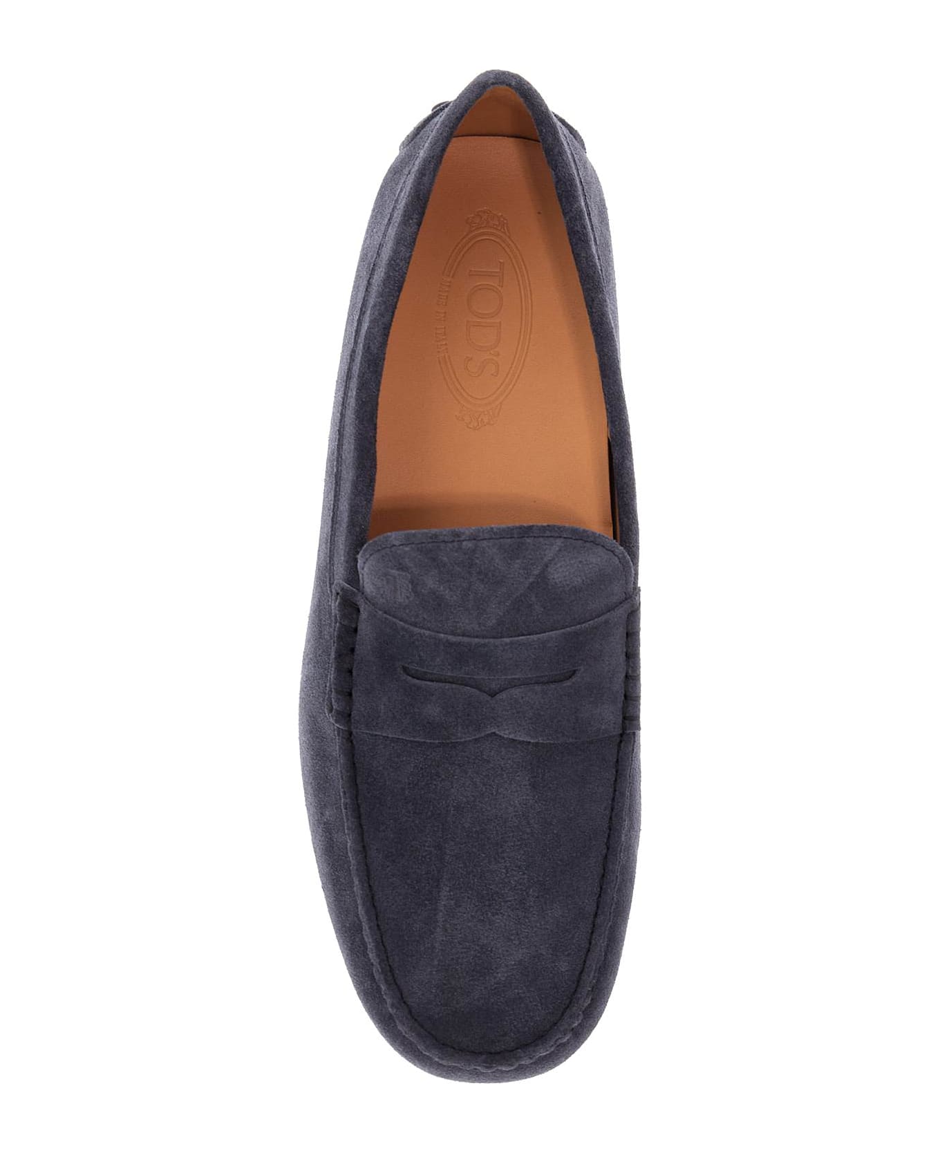 Tod's Men's Night Calfskin Moccasin - Blue