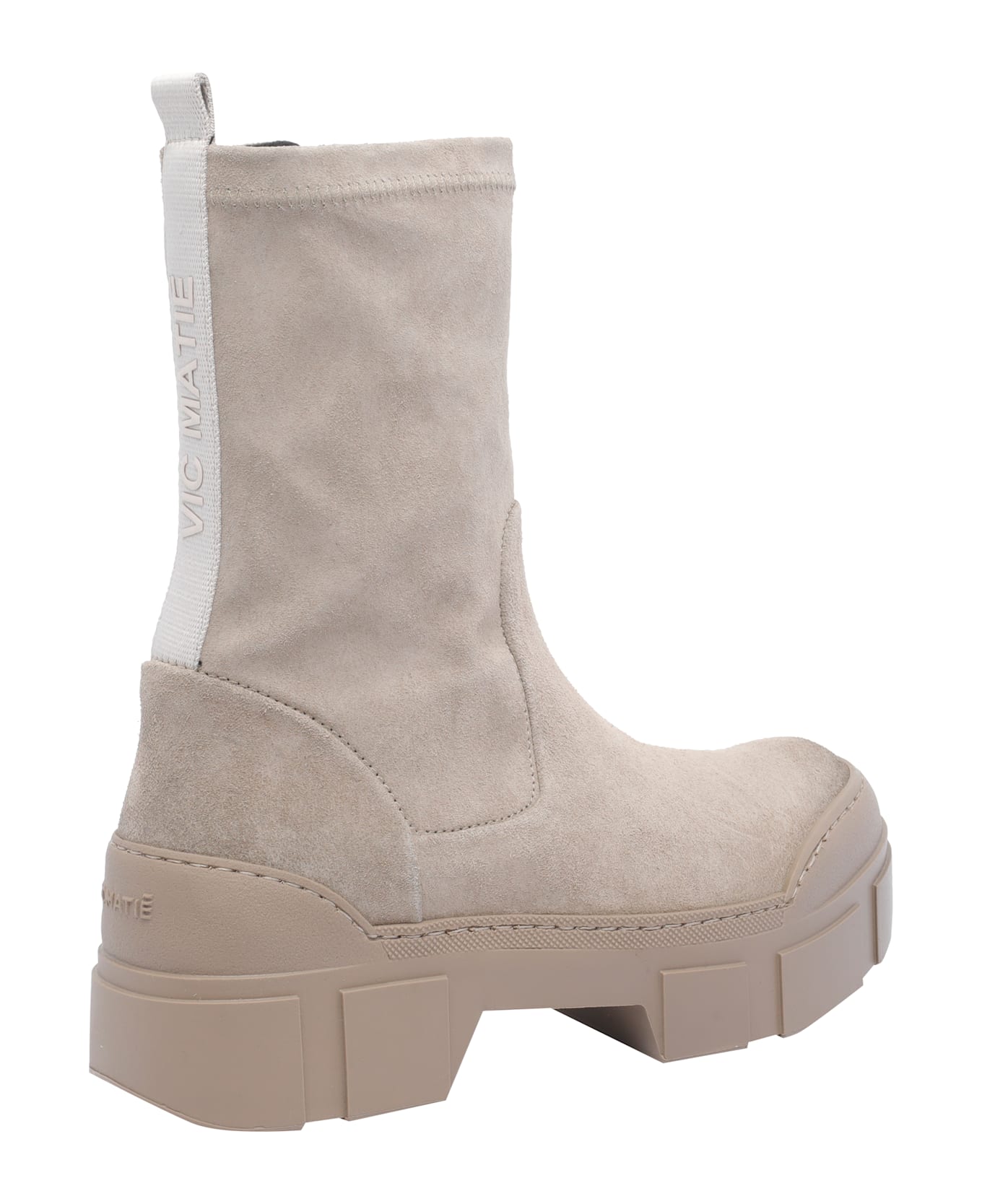 Vic Matié Magnifico Ankle Boots - Beige