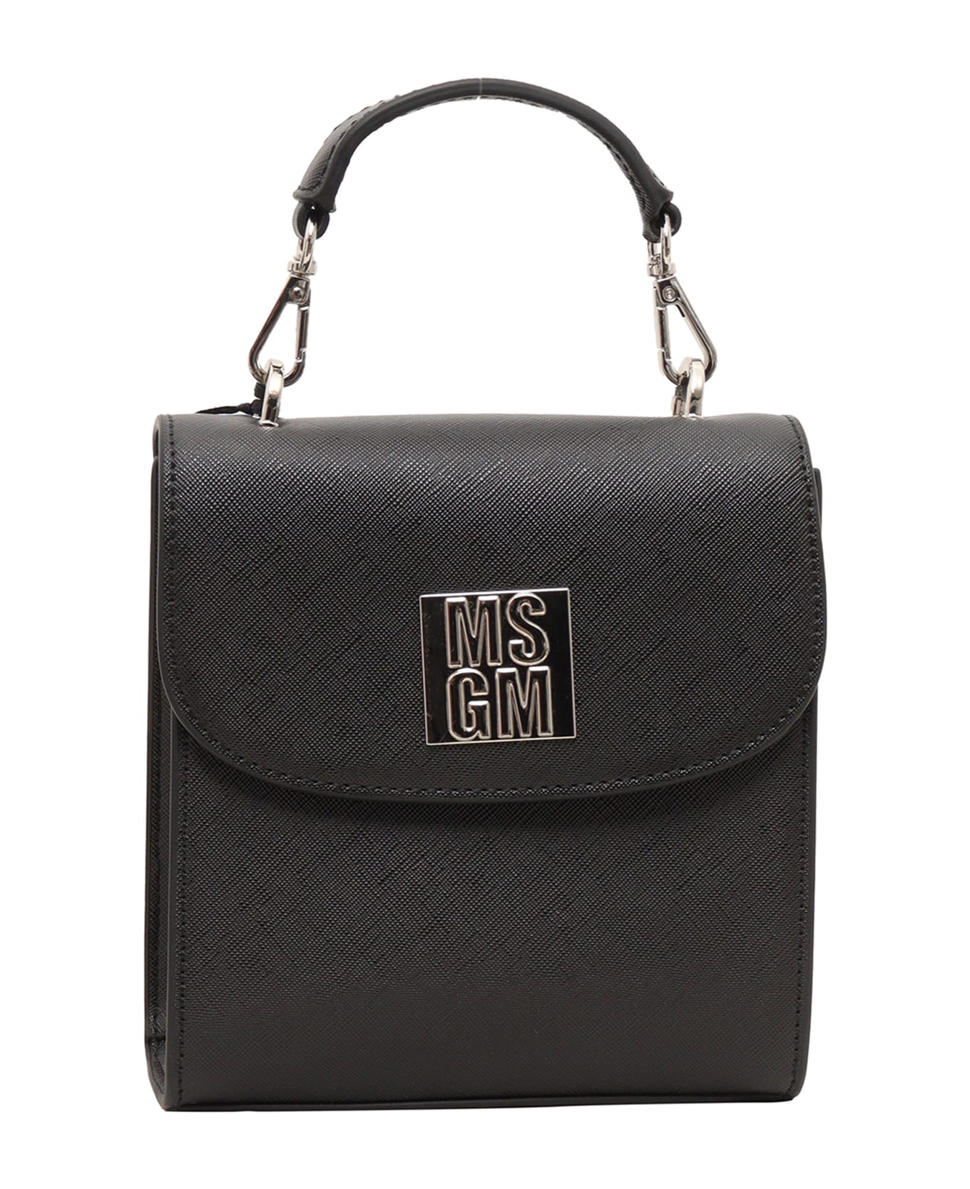MSGM Eco-leather Mini Bags Girl Nero/black - BLACK