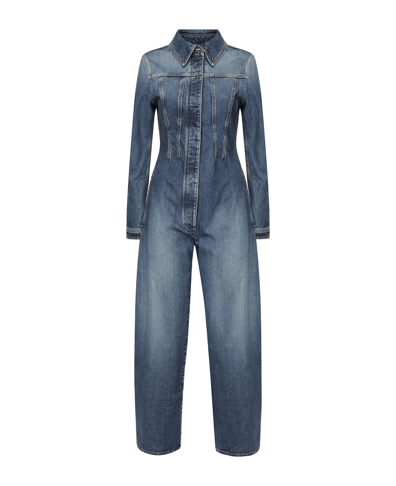 Alaia Denim Jumpsuit - Blue