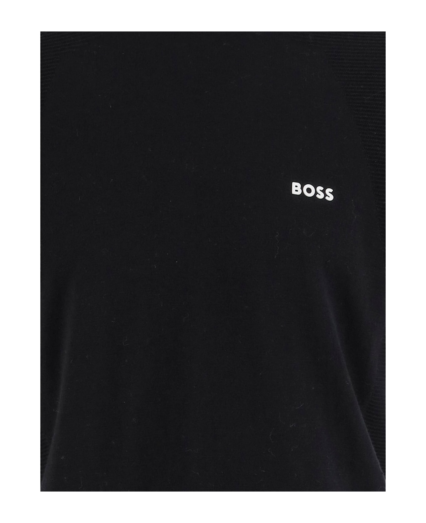 Hugo Boss Cotton Blend T-shirt - Black