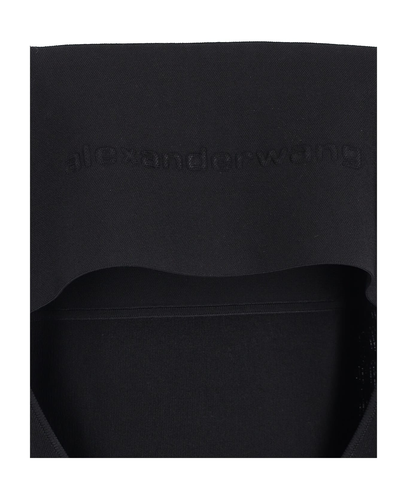 Alexander Wang Logo Mini Dress - Black  