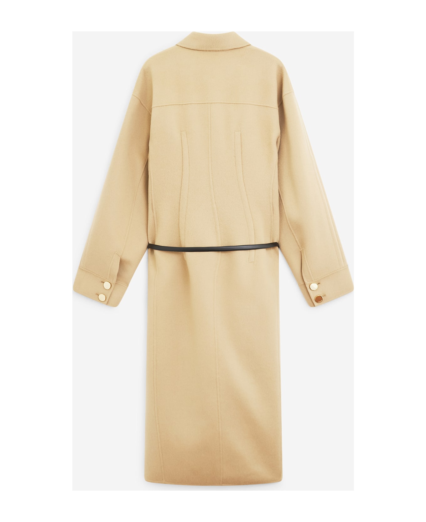 SportMax Olio Coat - BEIGE