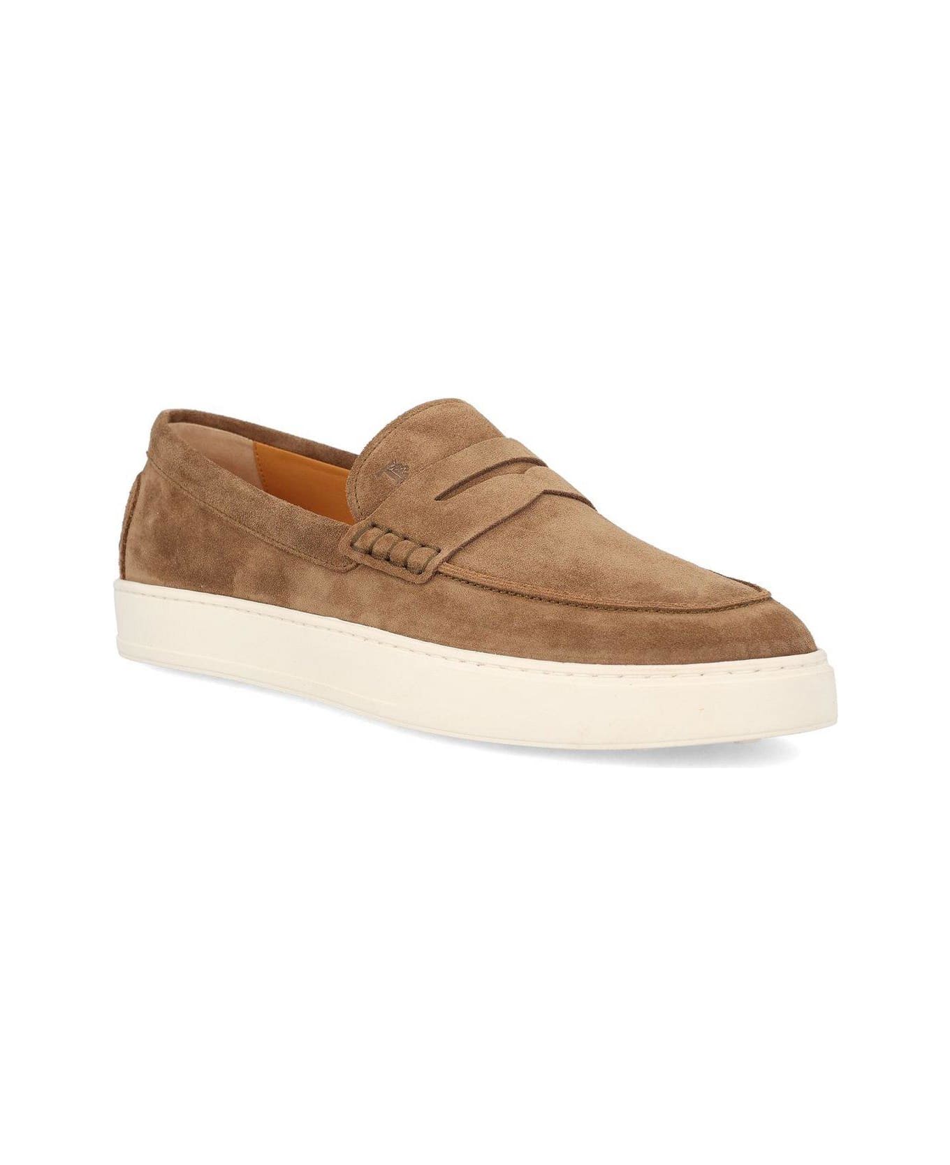 Tod's Torba Slip-on Loafers - Light Walnut