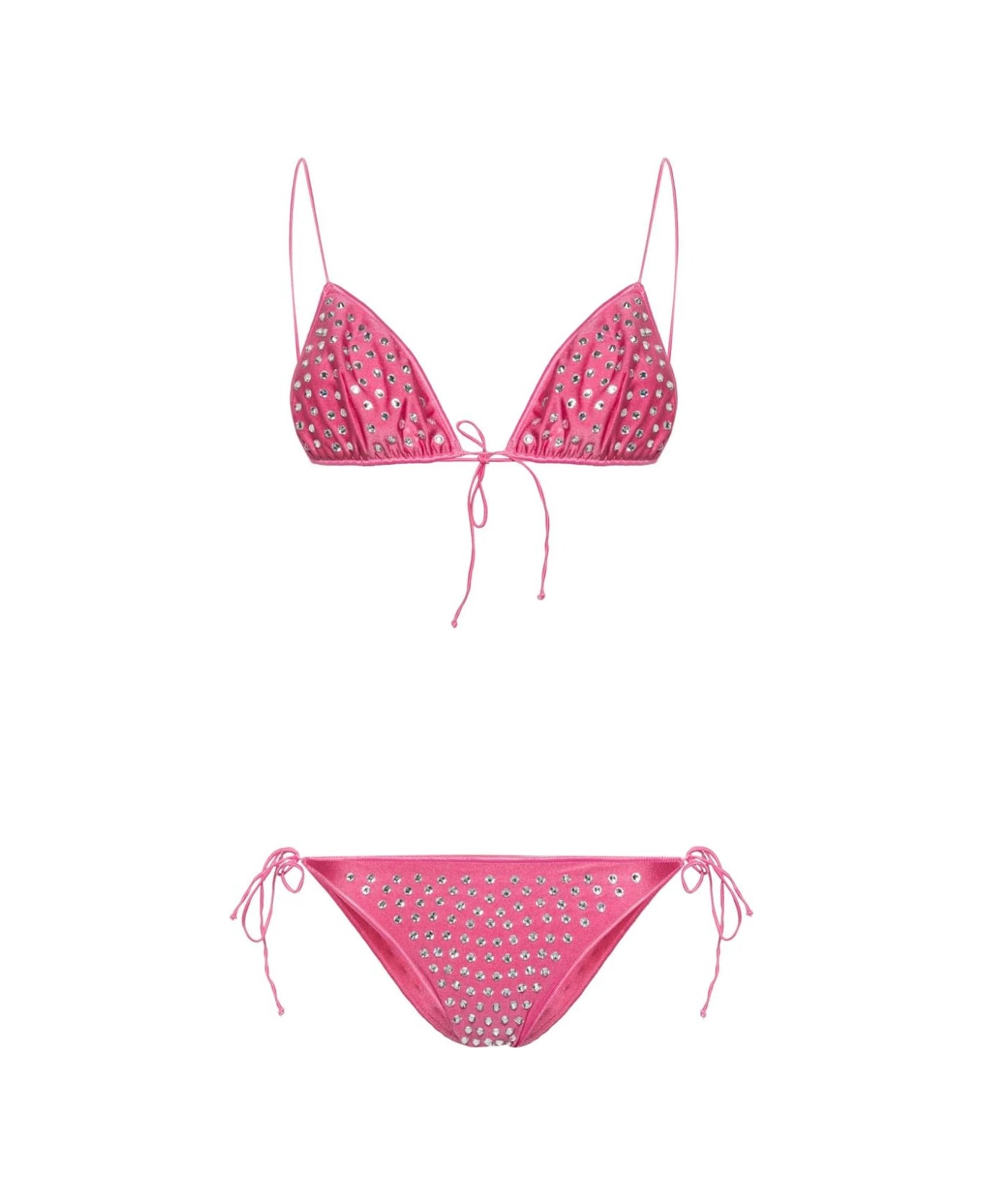 Oseree Flamingo Gem Bikini - Pink