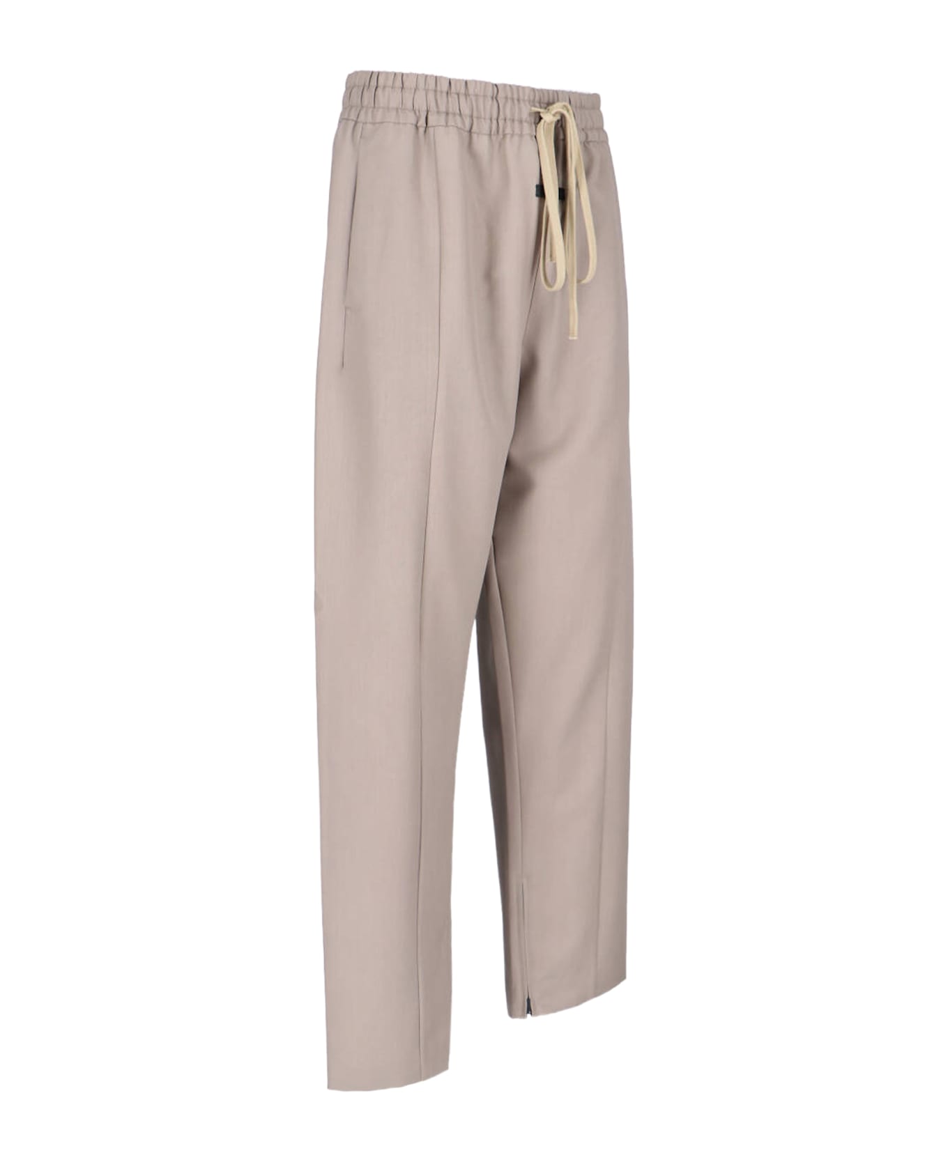 Fear of God Logo Track Pants - Beige